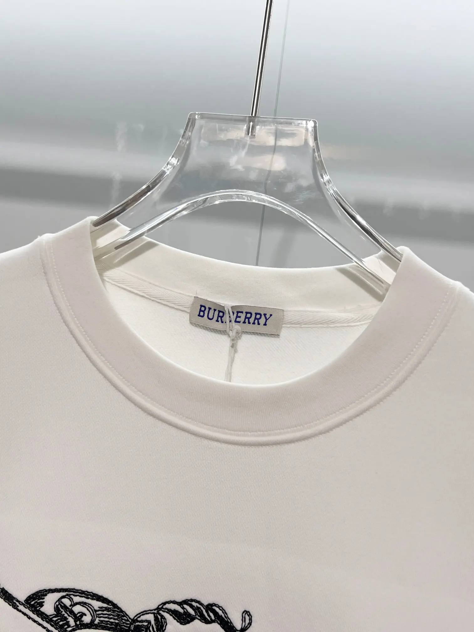 EKD Logo Embroidered Cotton Sweatshirt D19024177 — view 6