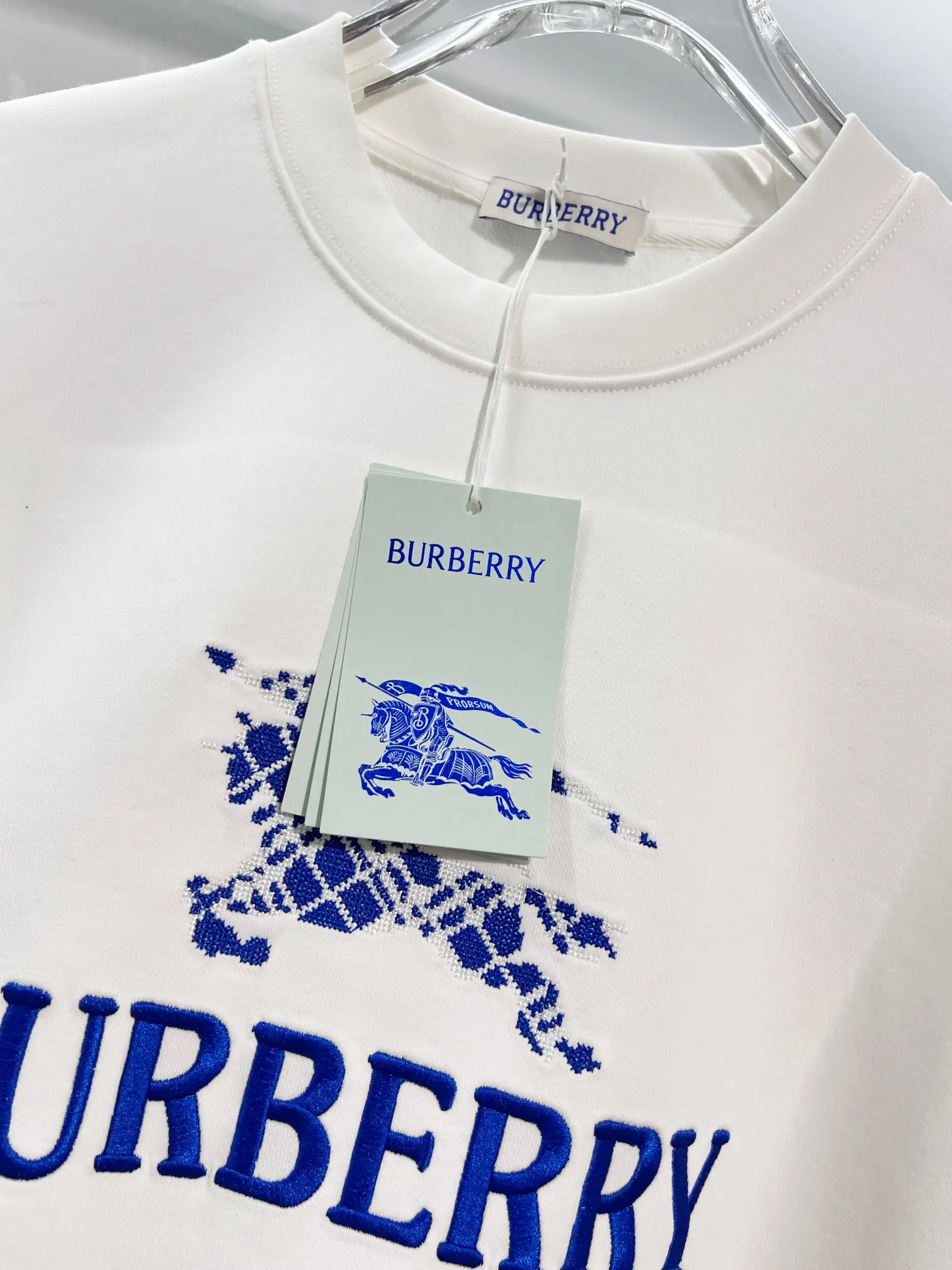 EKD Logo Embroidered Cotton Sweatshirt D19024175 — view 5