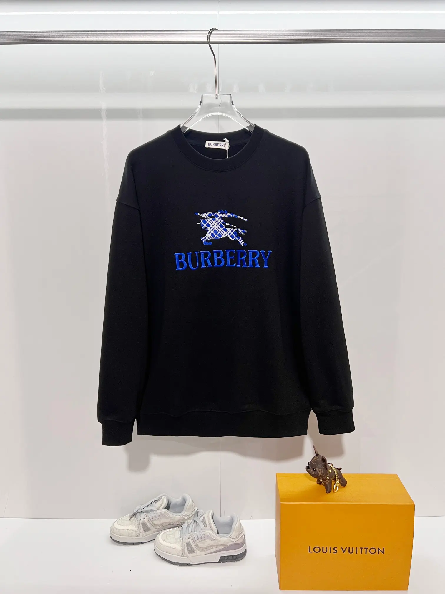 EKD Logo Embroidered Cotton Sweatshirt D19024174