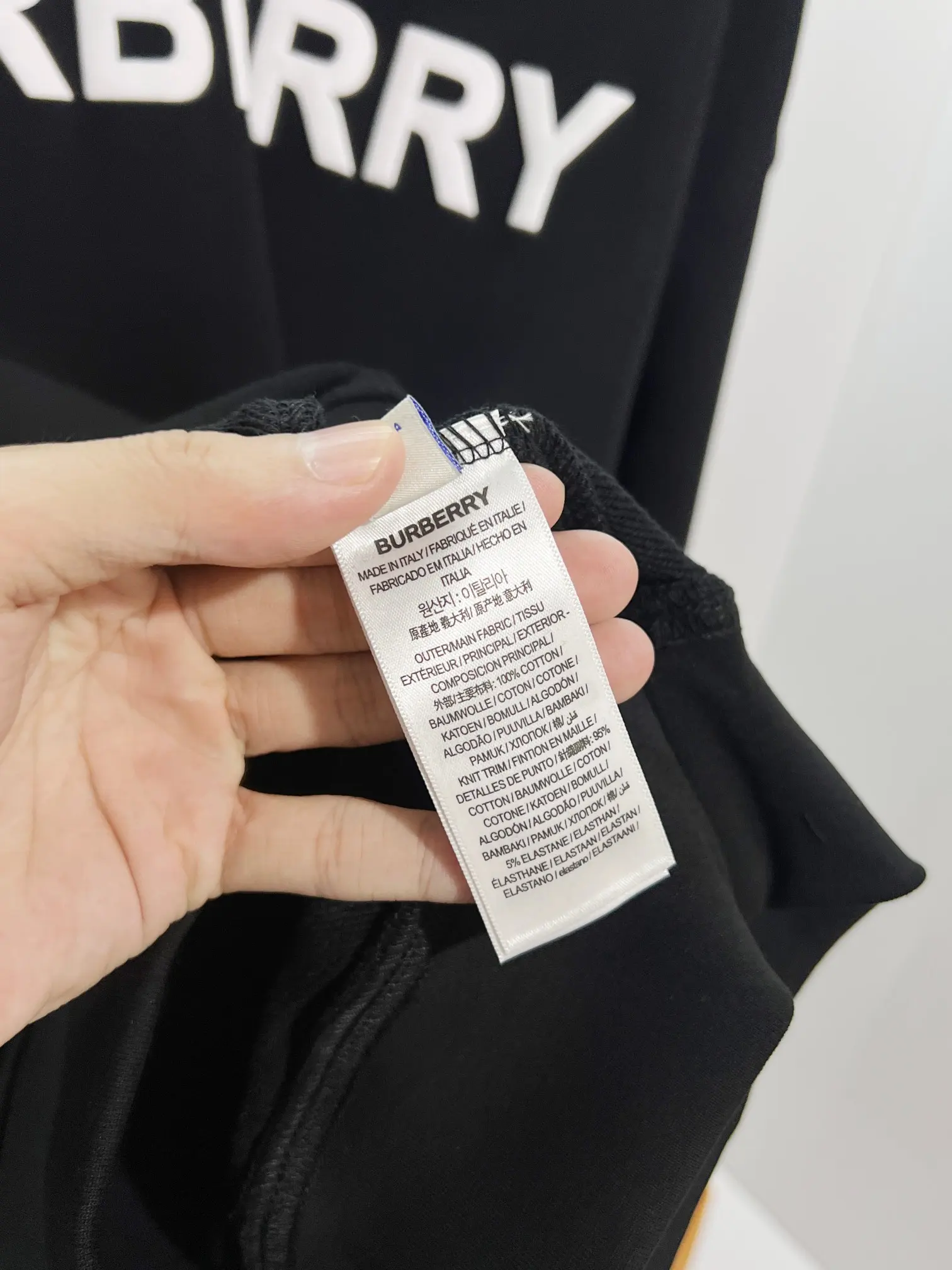 Logo Print Cotton-Jersey Sweatshirt D19024166 — view 9