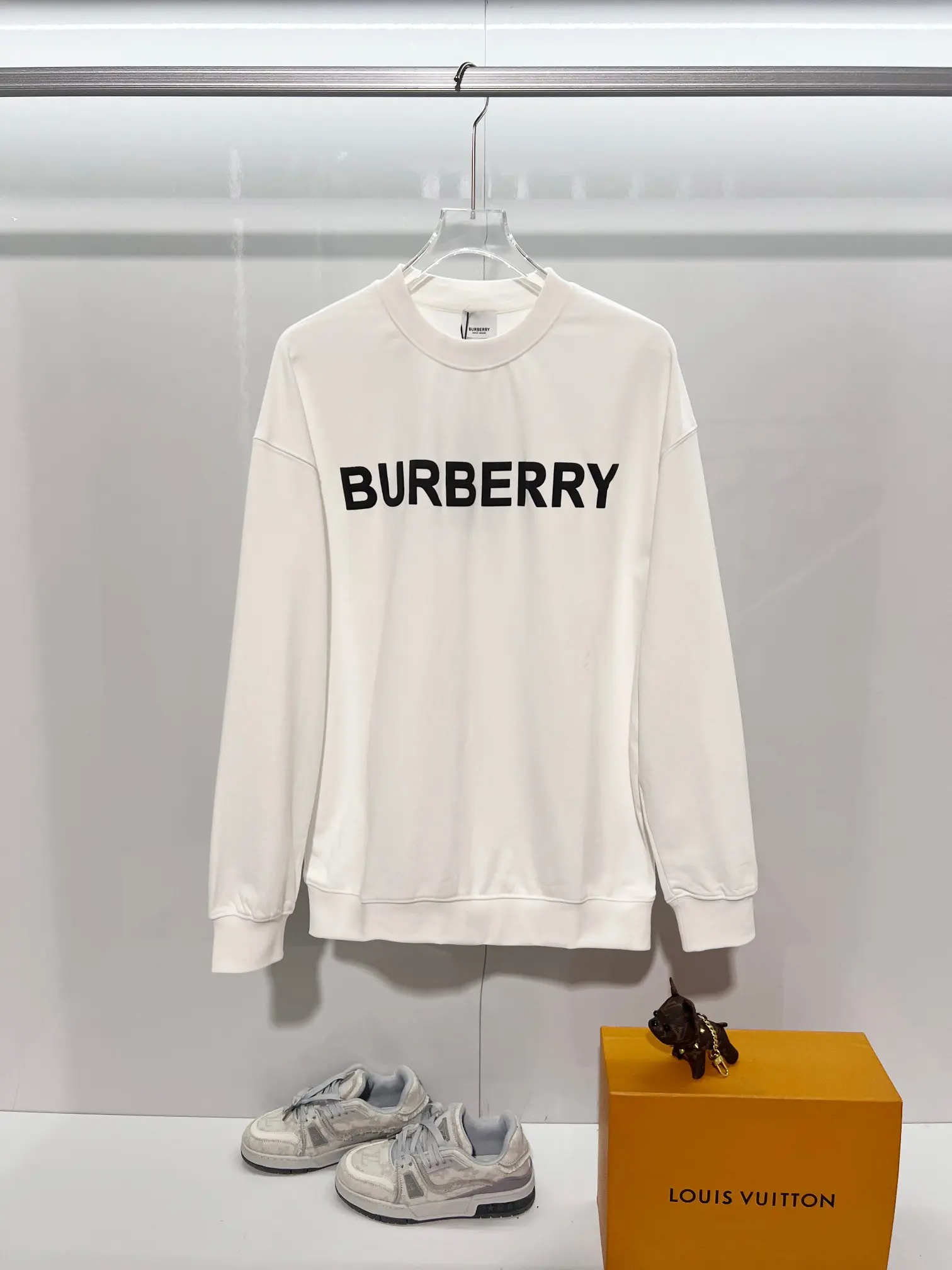 Logo Print Cotton-Jersey Sweatshirt D19024167