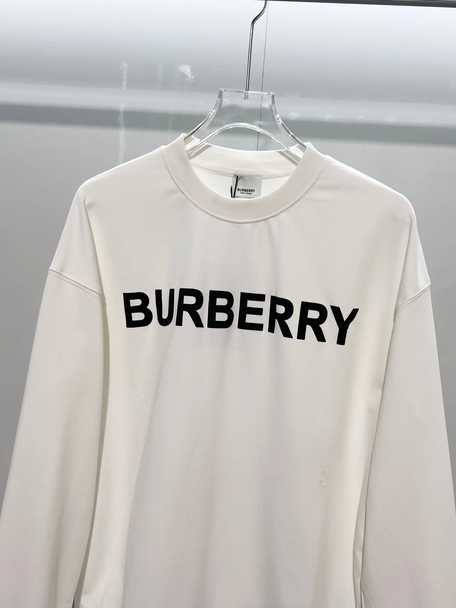 Logo Print Cotton-Jersey Sweatshirt D19024167 — view 3