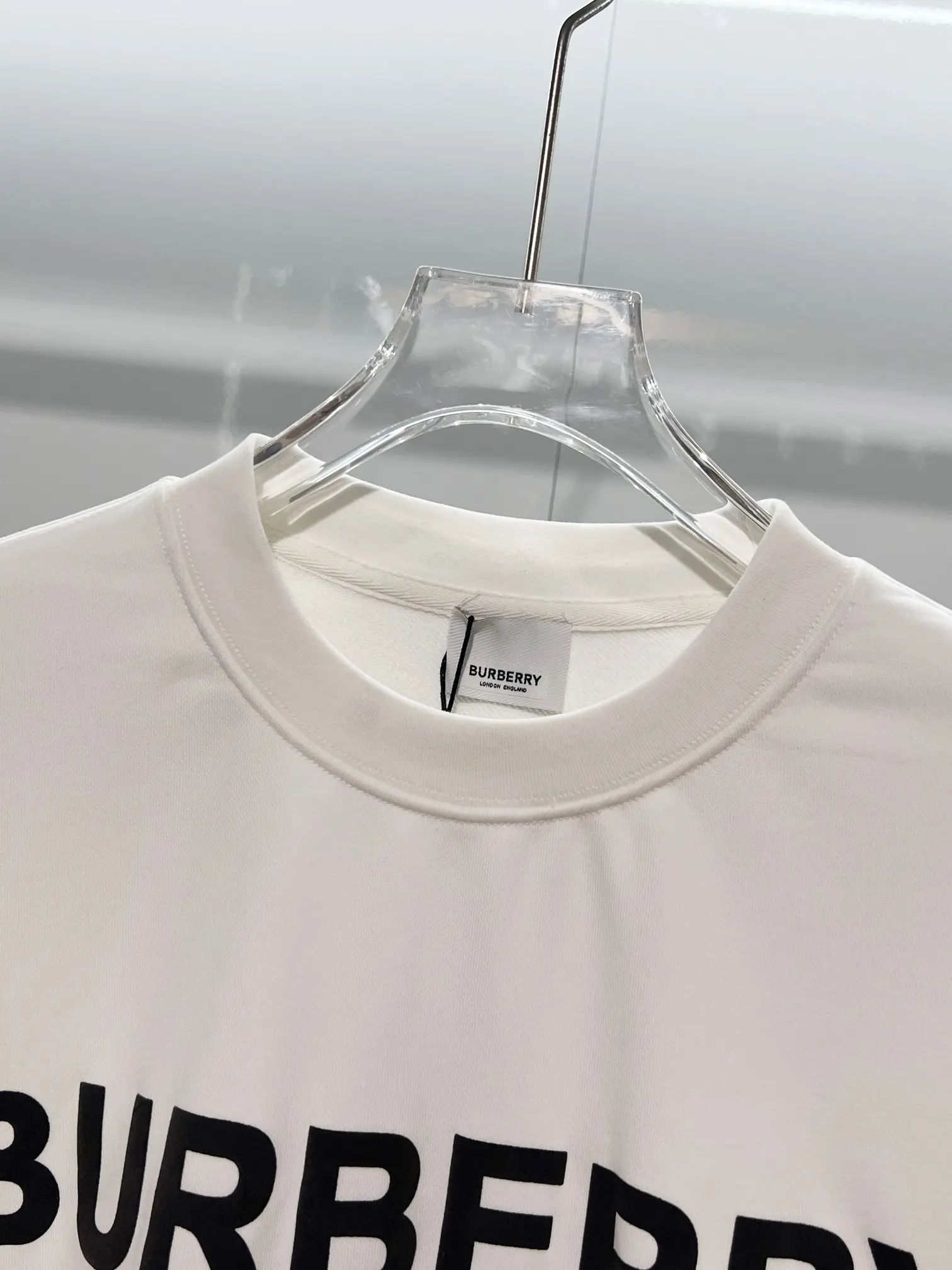 Logo Print Cotton-Jersey Sweatshirt D19024167 — view 6