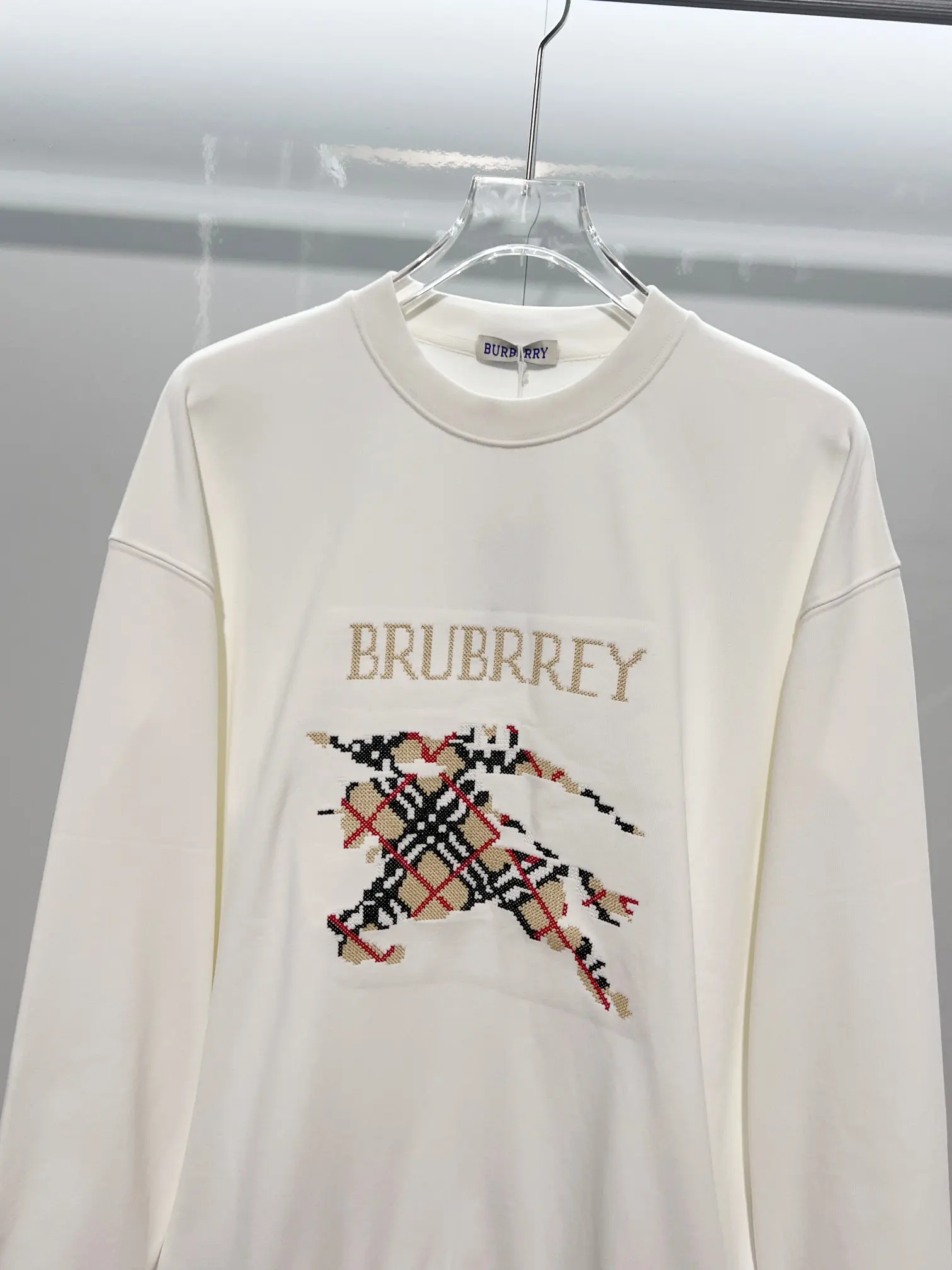Logo Embroidery Cotton-Jersey Sweatshirt D19024165 — view 3
