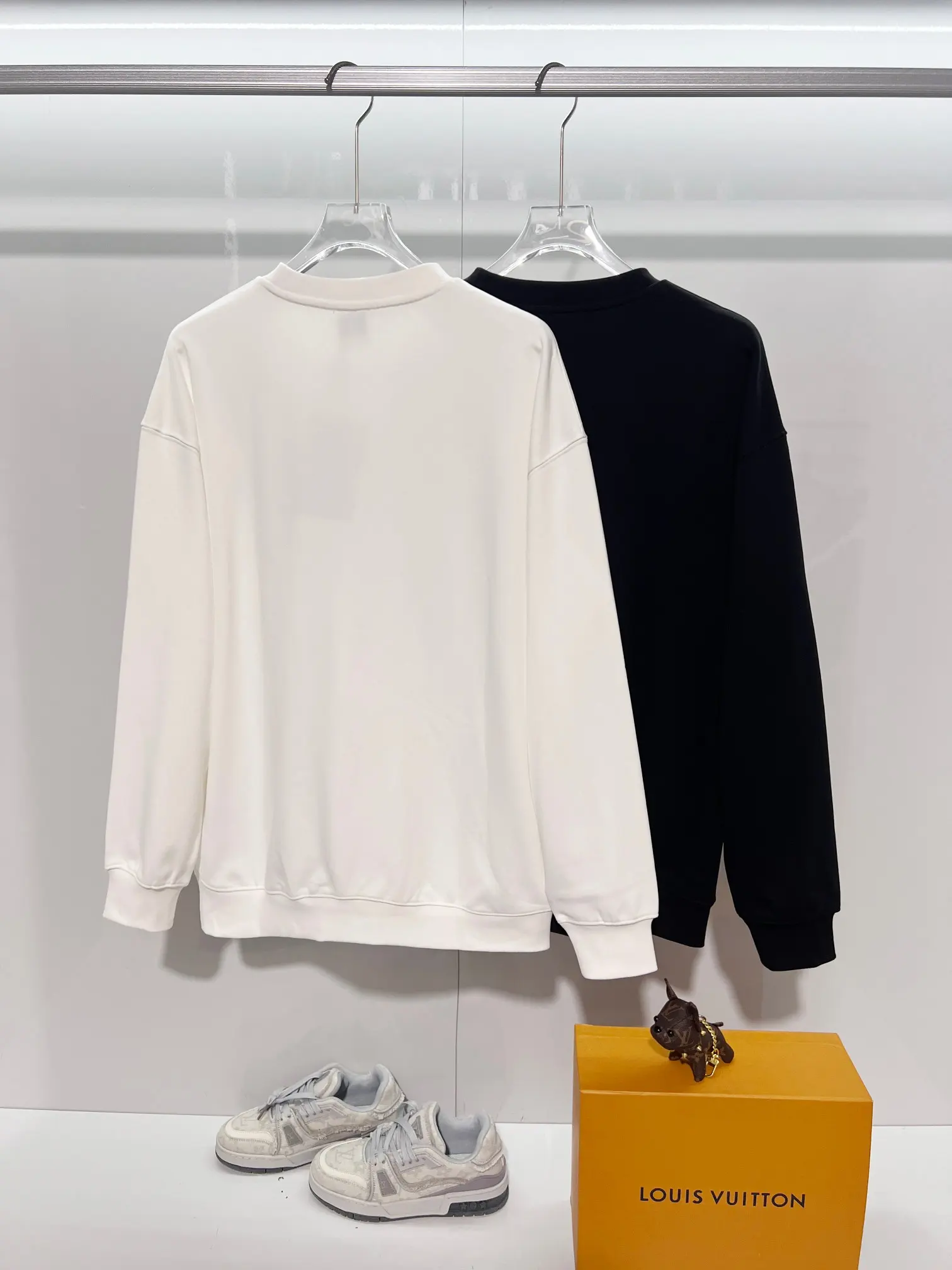 TB Logo Cotton-Jersey Sweatshirt D19024171 — view 11