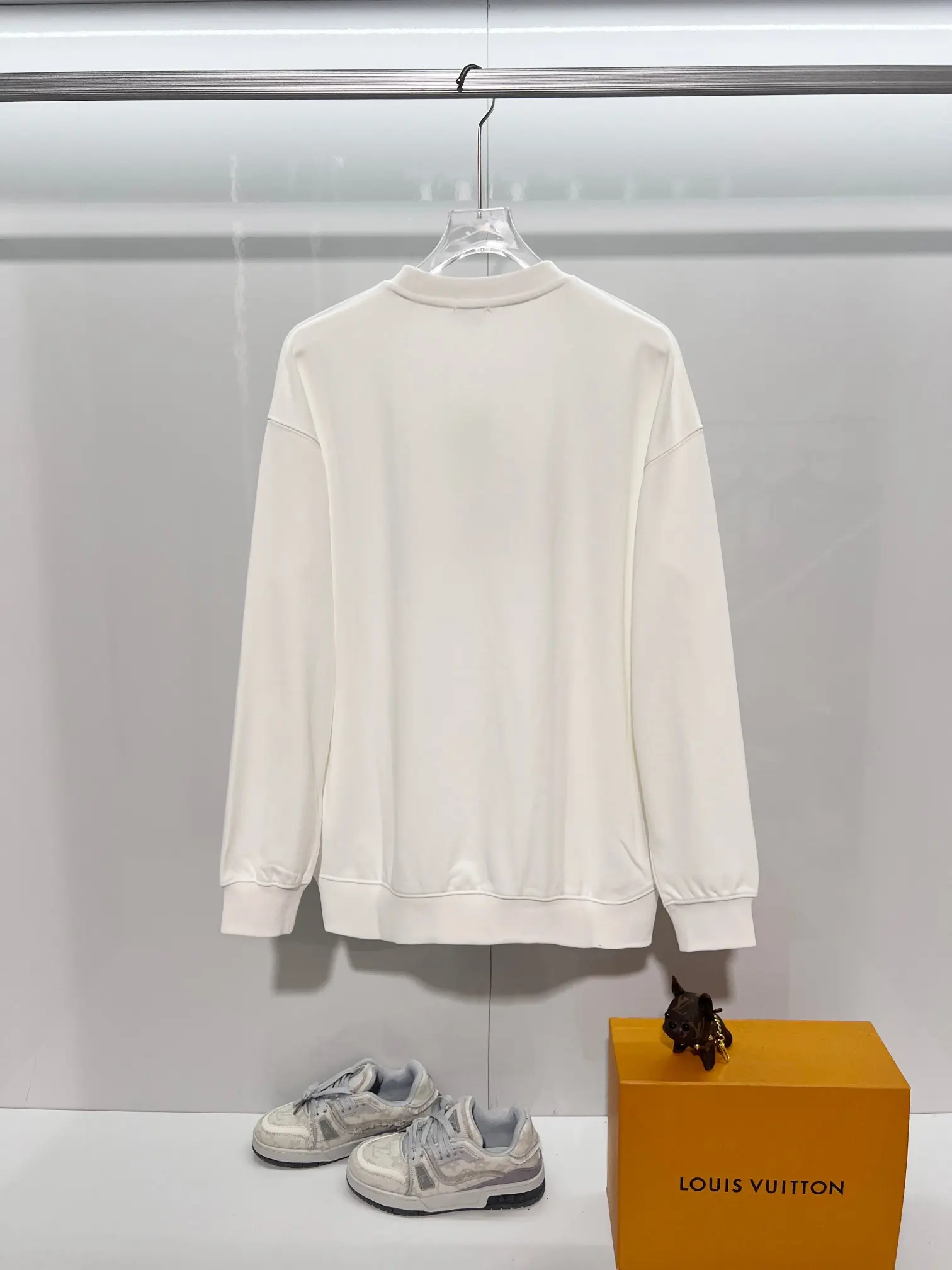 EKD Embroidered Cotton-Jersey Sweatshirt D19024155 — view 2