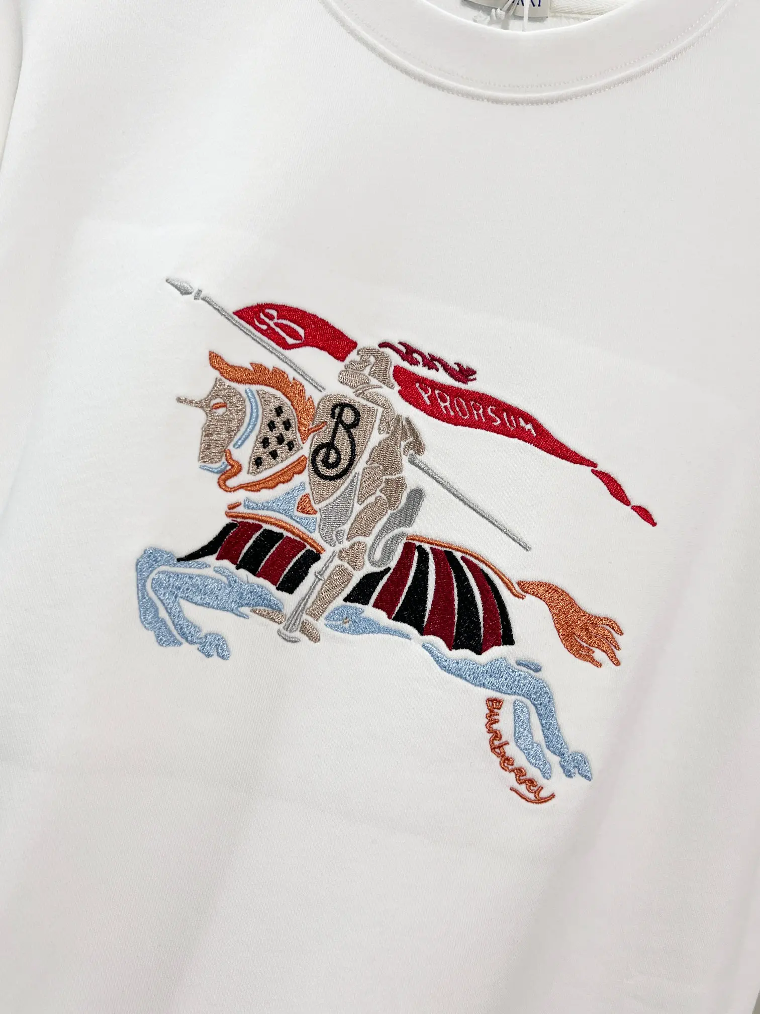 EKD Embroidered Cotton-Jersey Sweatshirt D19024155 — view 4