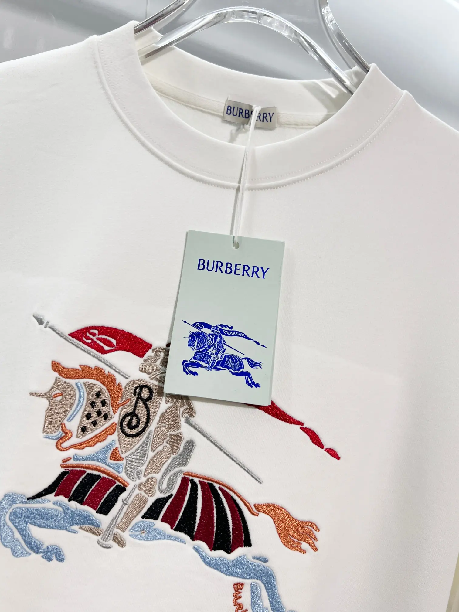 EKD Embroidered Cotton-Jersey Sweatshirt D19024155 — view 5