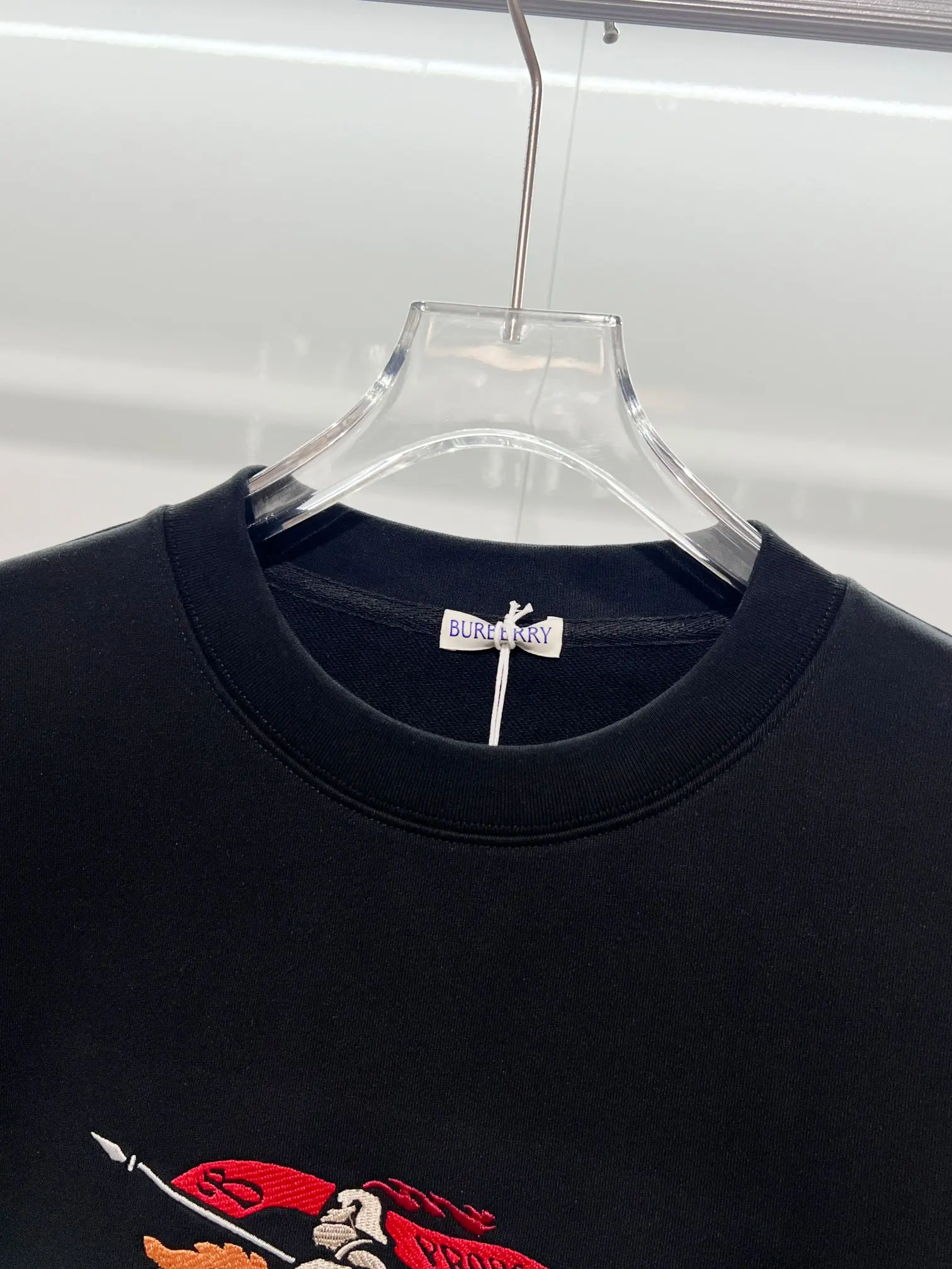 EKD Embroidered Cotton-Terry Sweatshirt D19024154 — view 6