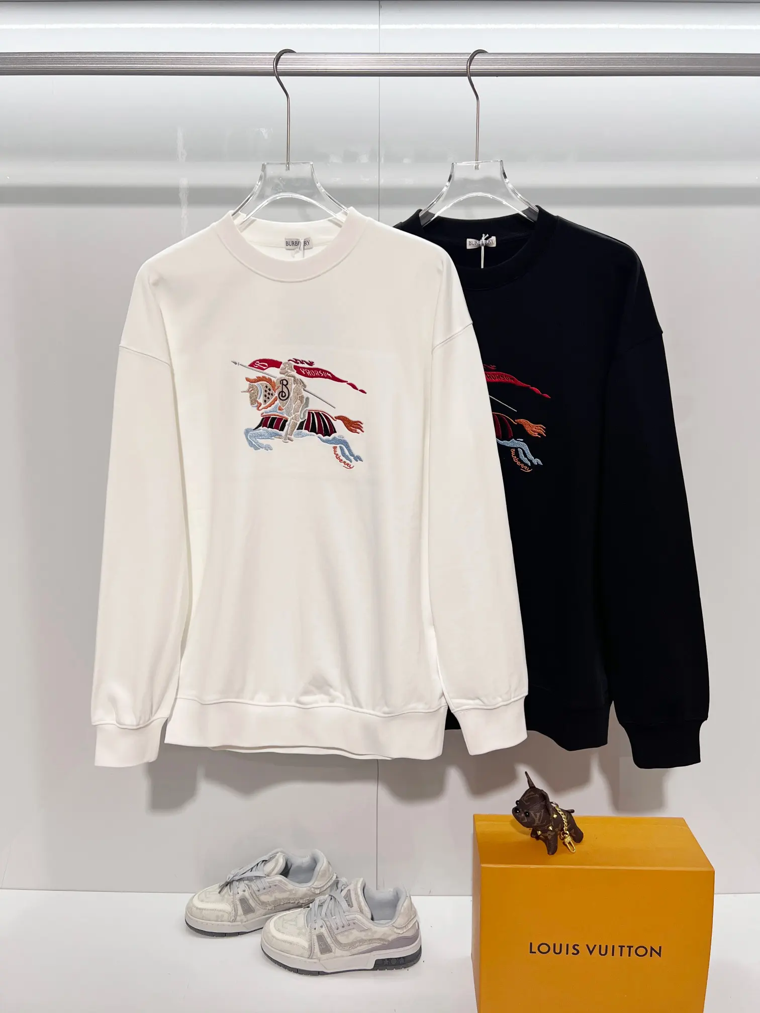 EKD Embroidered Cotton-Terry Sweatshirt D19024154 — view 10