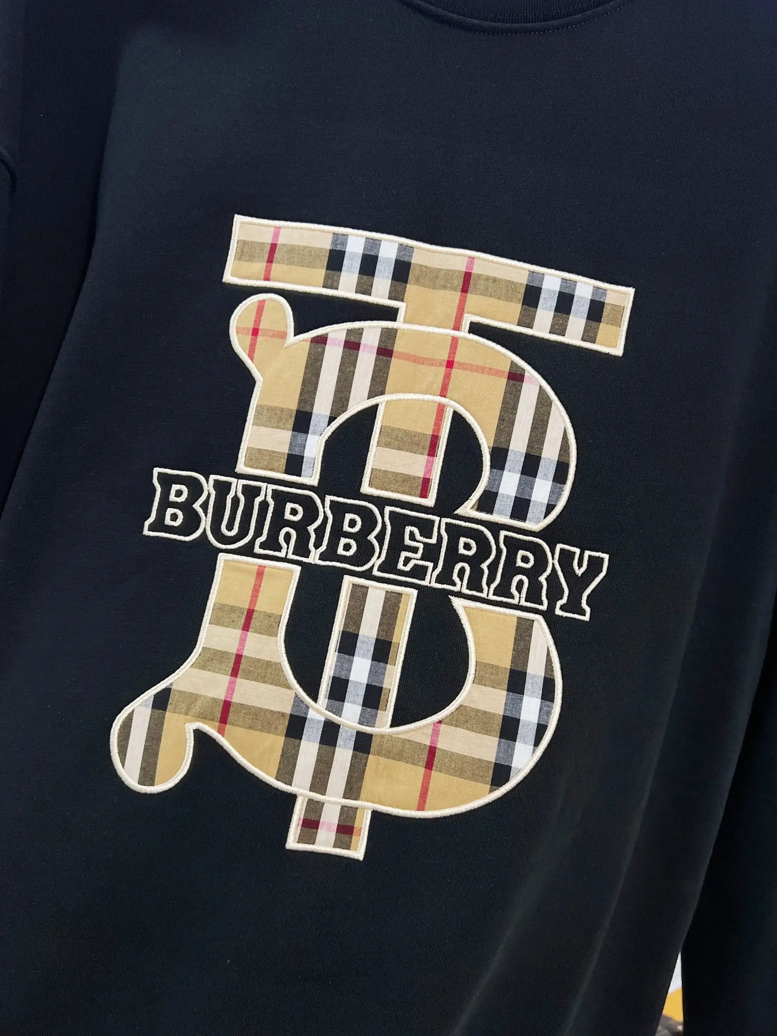 TB Monogram Check Appliqué Sweatshirt D19024172 — view 4