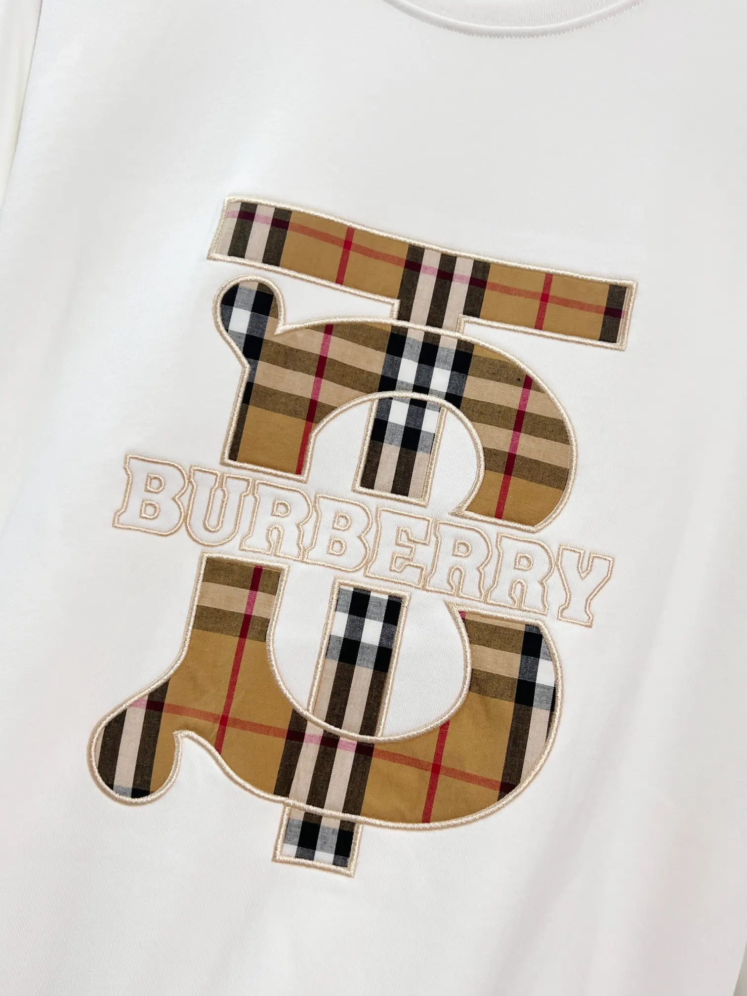 TB Monogram Check Appliqué Sweatshirt D19024173 — view 4