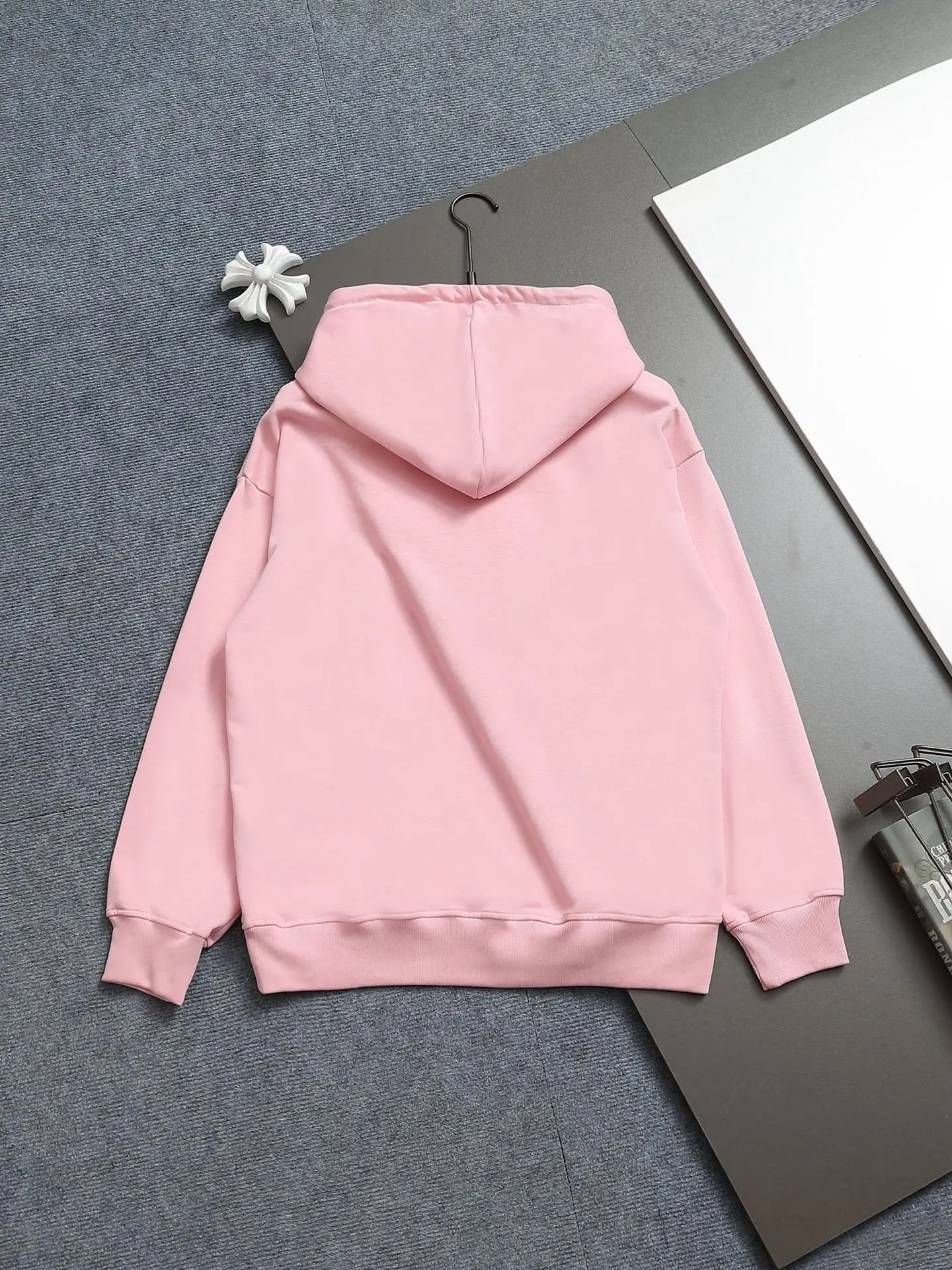 CD Icon Embroidered Cotton Hoodie D19023274 — view 2