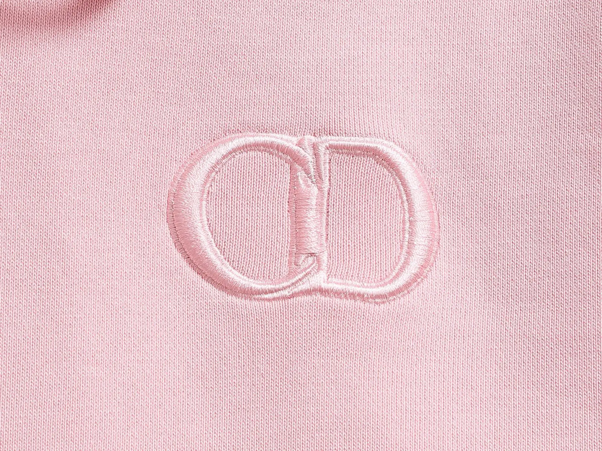 CD Icon Embroidered Cotton Hoodie D19023274 — view 6