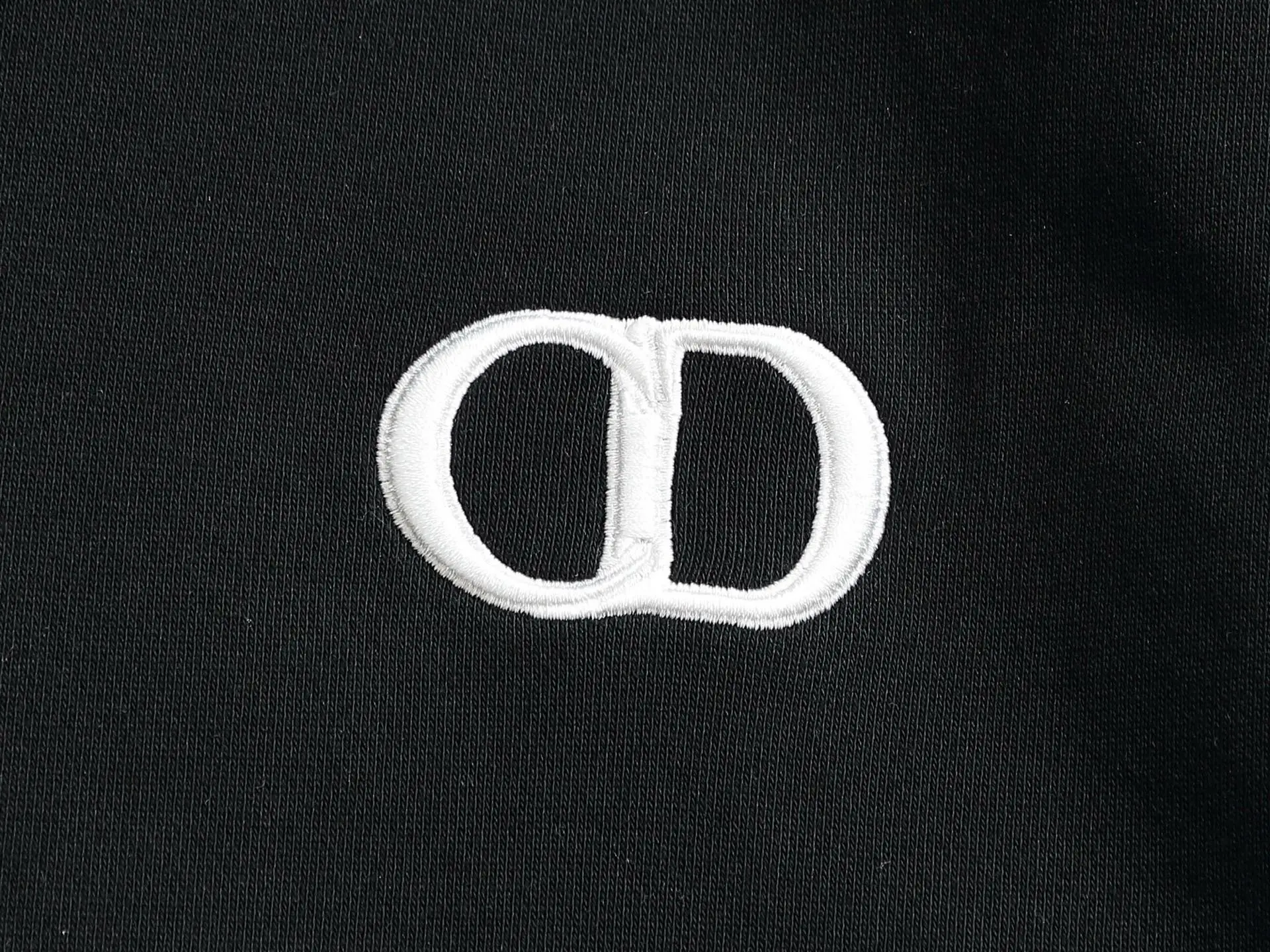 CD Icon Embroidered Cotton Hoodie D19023275 — view 6