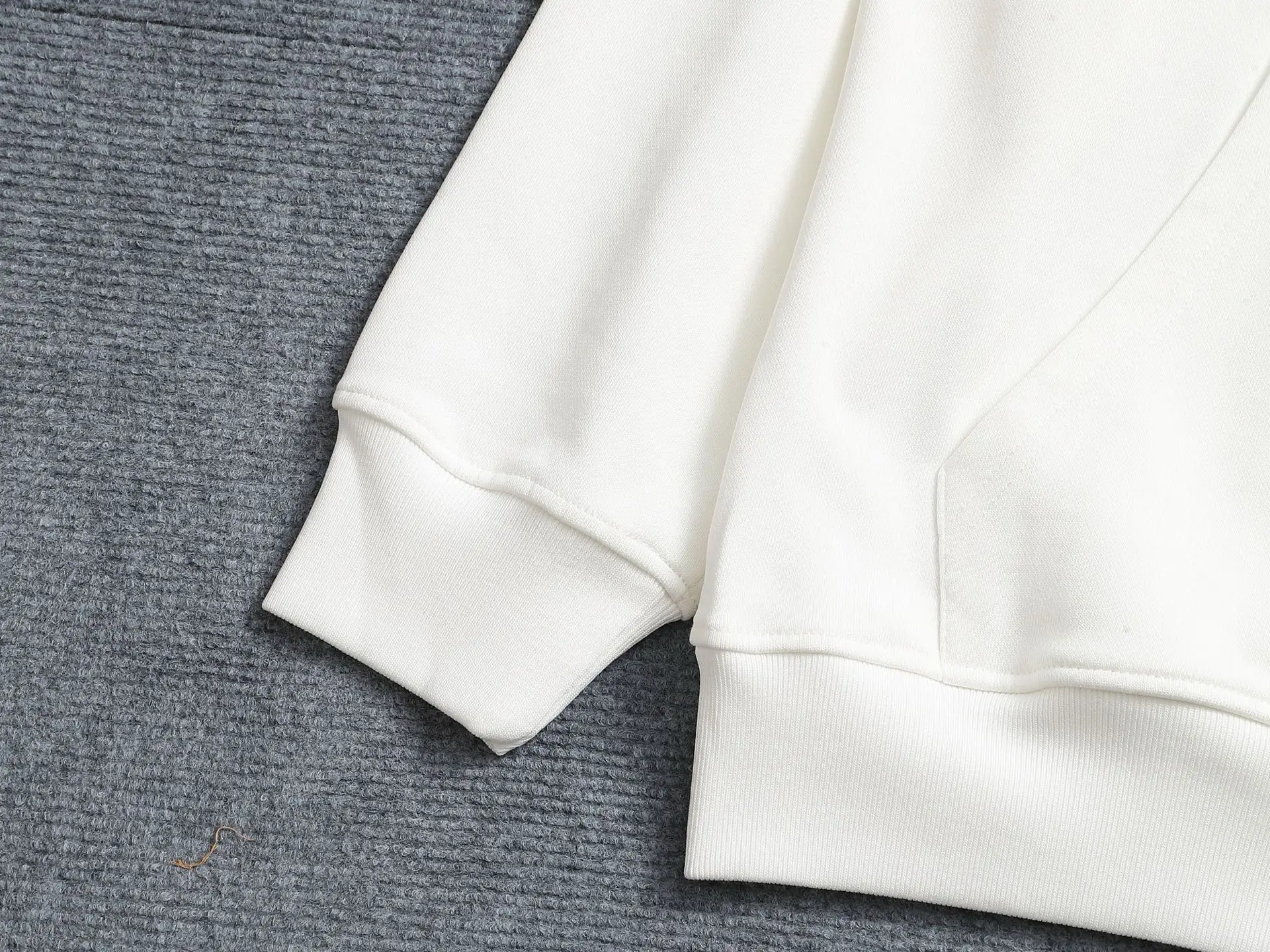 CD Icon Embroidered Cotton-Blend Hoodie D19023271 — view 4