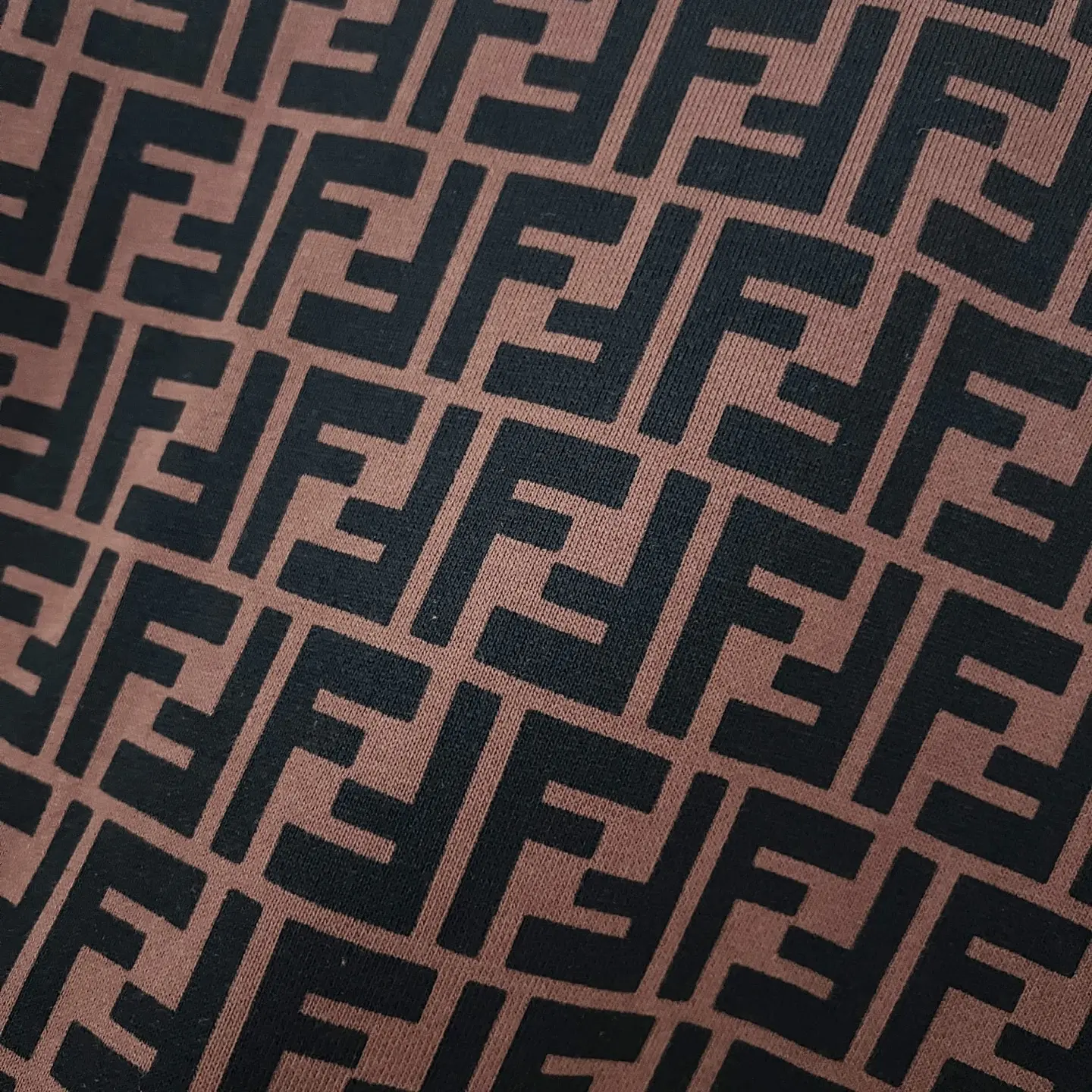 FF Monogram All-Over Print Cotton Hoodie D19021363 — view 10