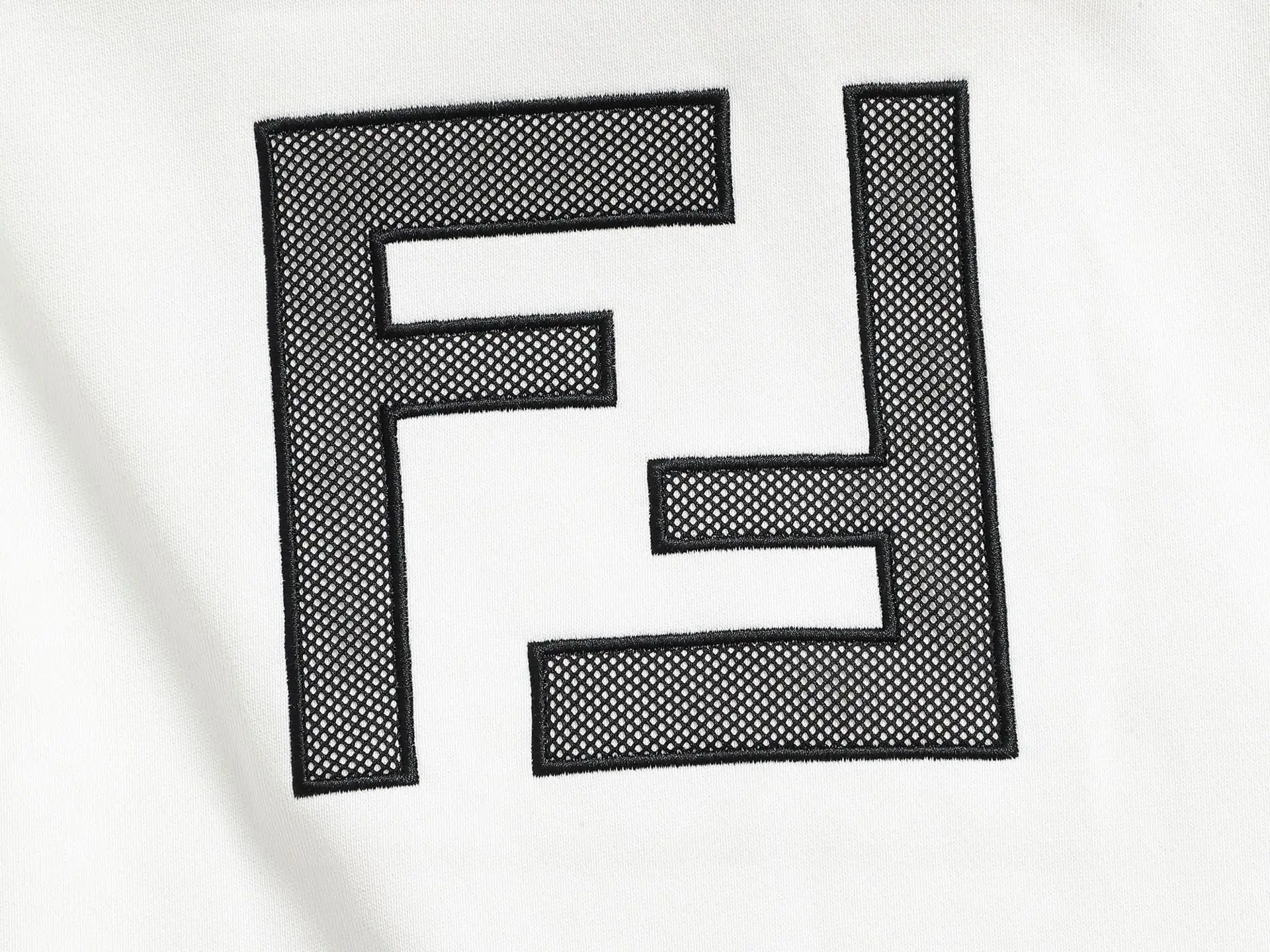 Logo Print Cotton-Blend Hoodie D19023264 — view 7