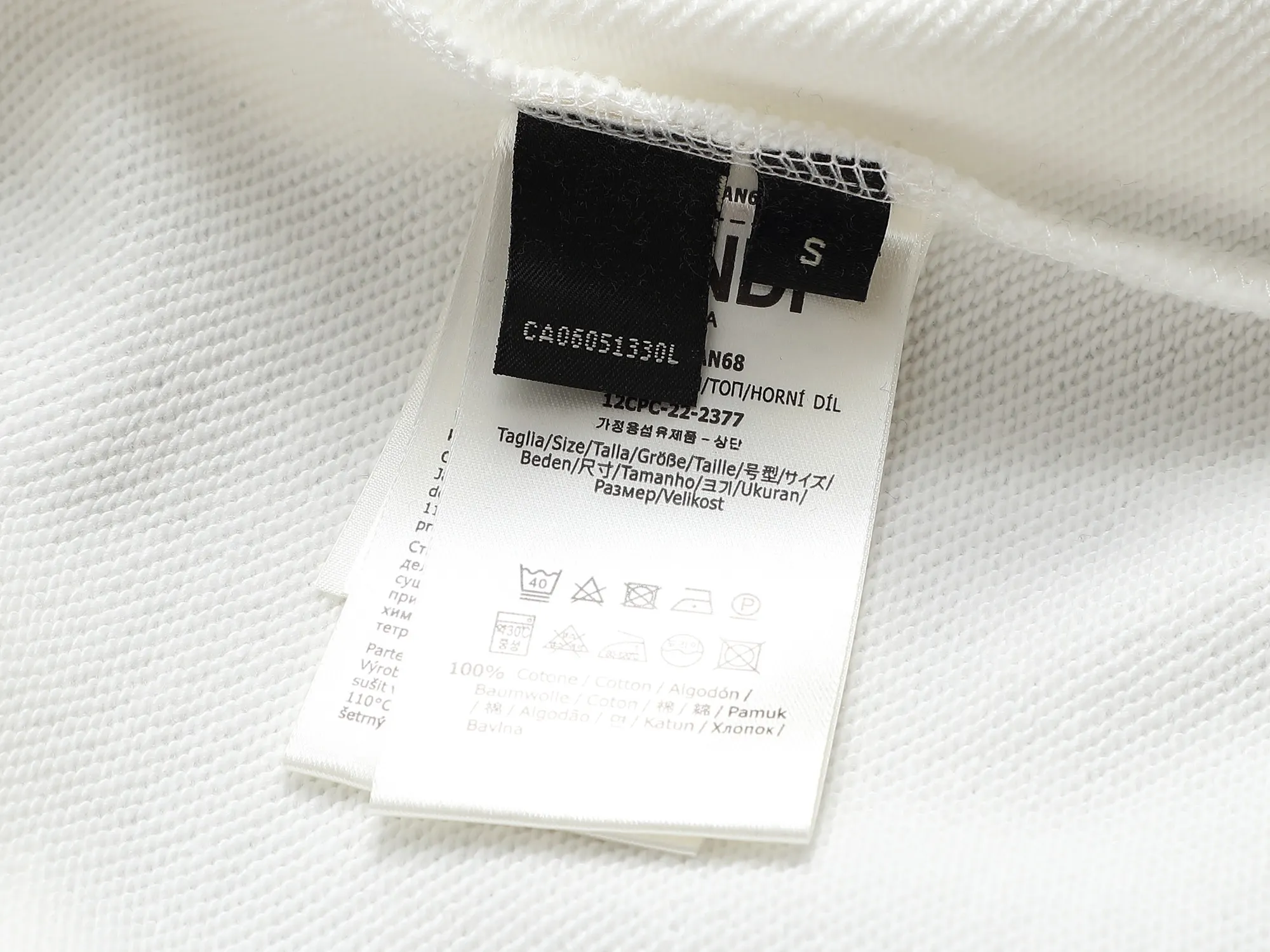 Logo Print Cotton-Blend Hoodie D19023264 — view 10