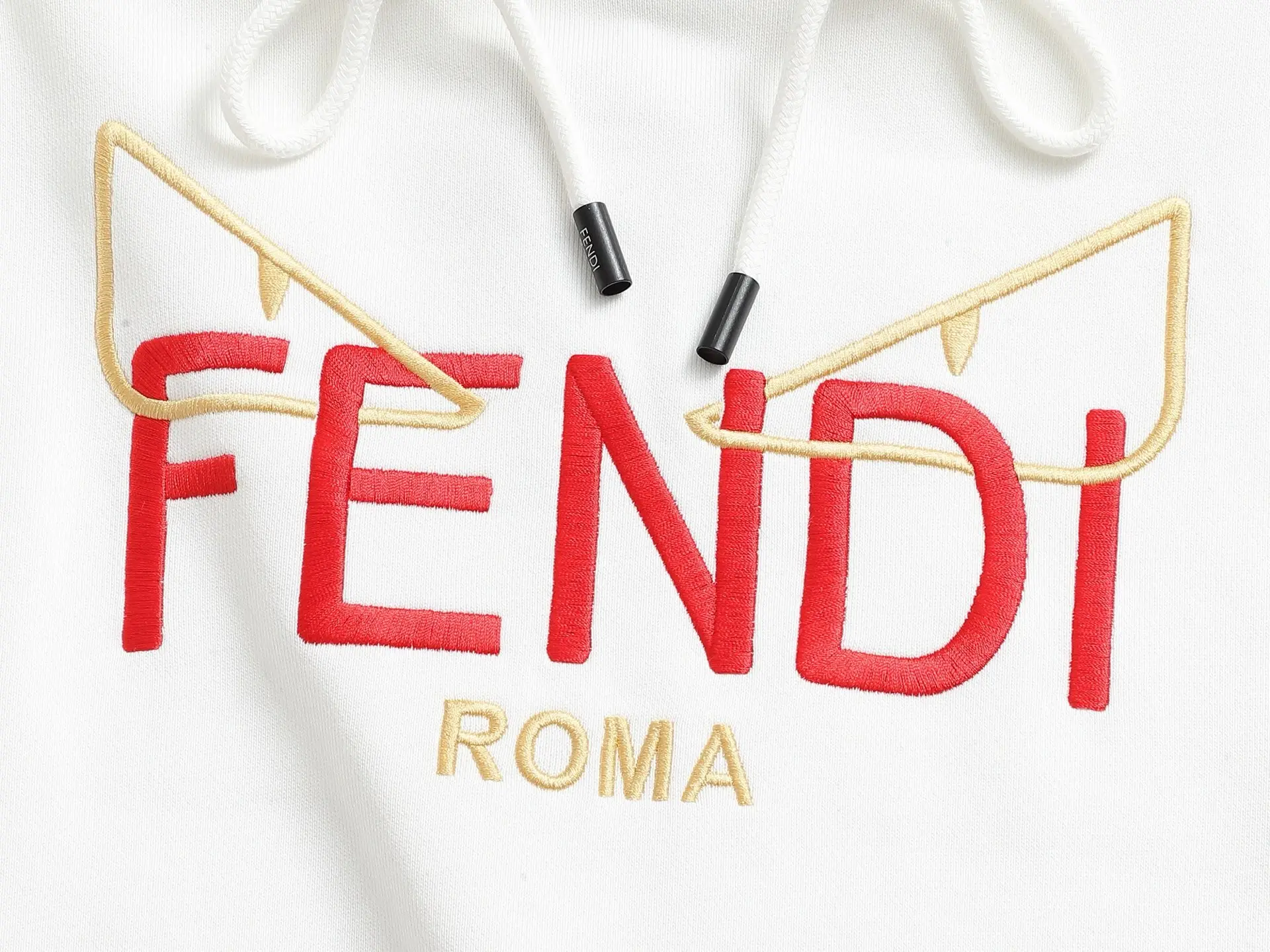 Logo Print Cotton-Blend Hoodie D19023286 — view 4