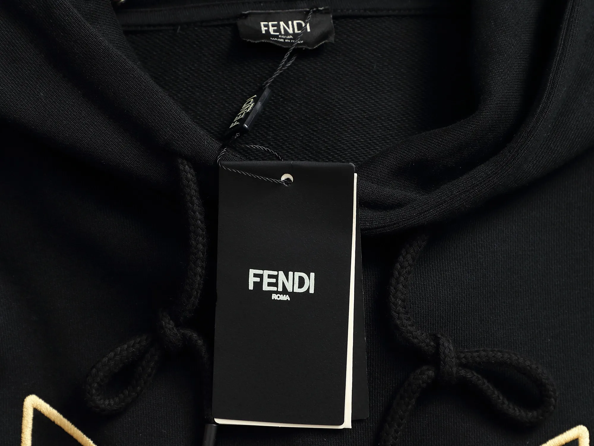 Logo Print Cotton-Blend Hoodie D19023287 — view 7