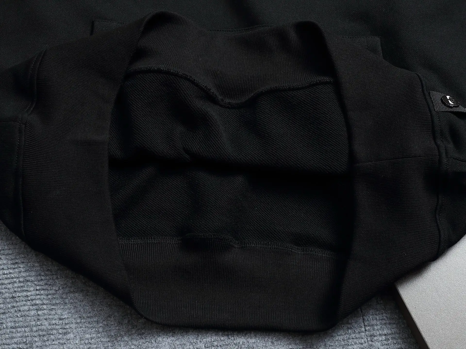 Logo Print Cotton-Blend Hoodie D19023287 — view 9