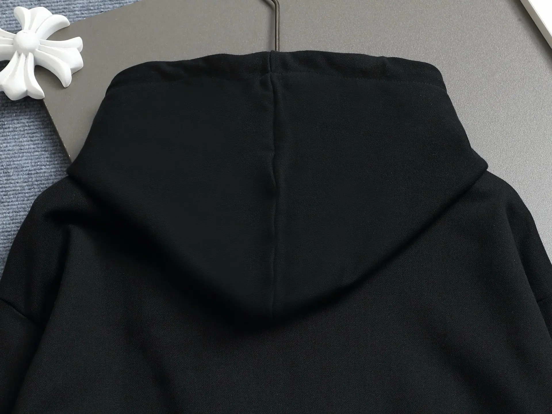 Logo Print Cotton-Blend Hoodie D19023287 — view 11