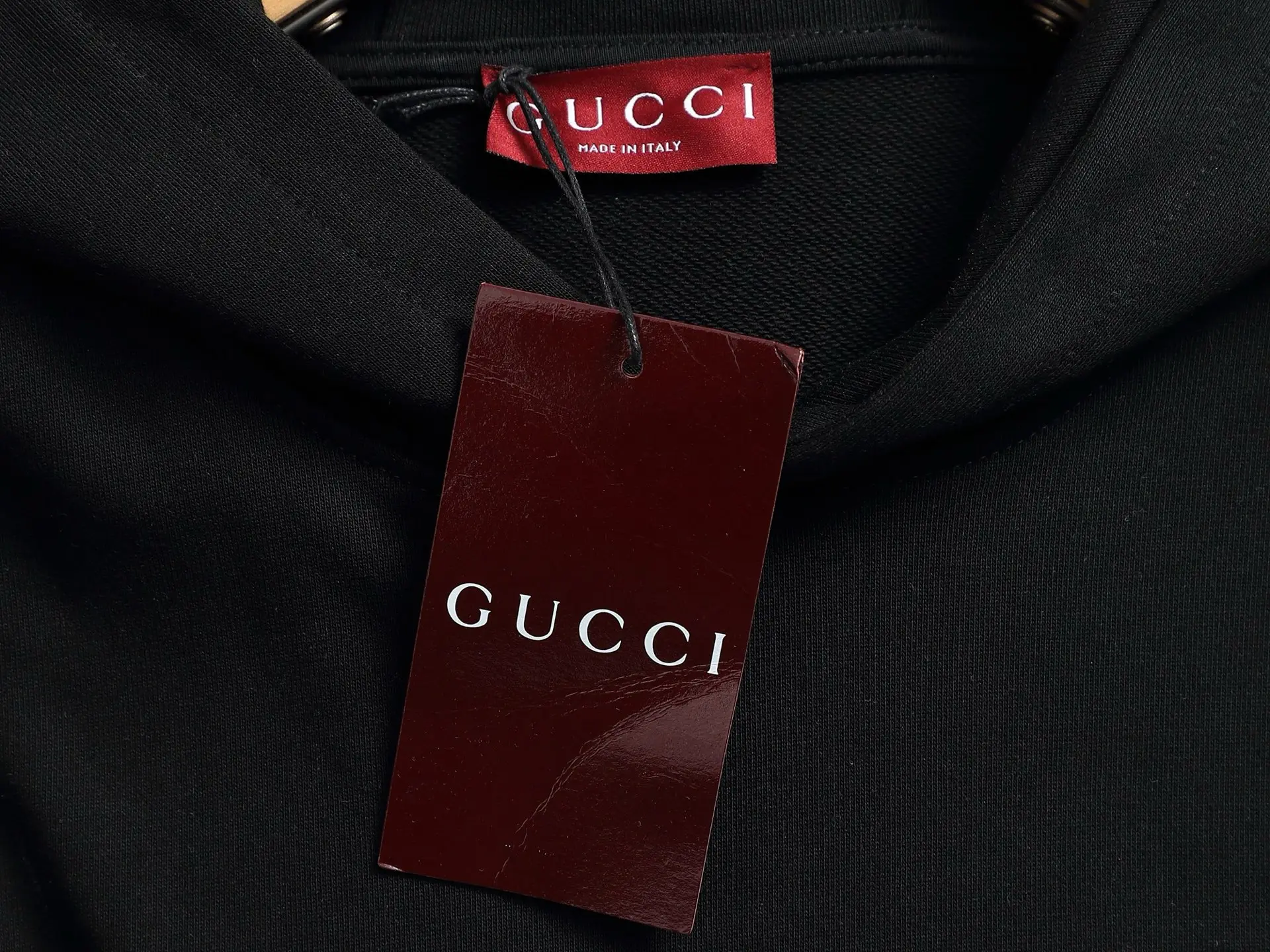 Logo-Embroidered Cotton-Jersey Hoodie D19023270 — view 7