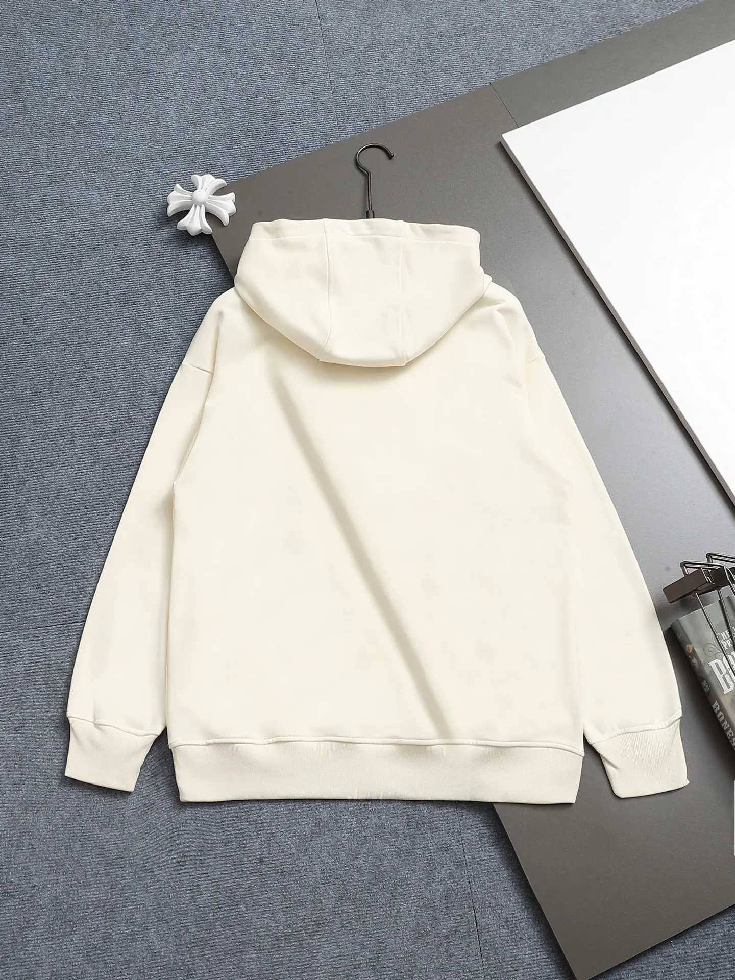 Vintage Logo Print Cotton Hoodie D19023306 — view 2