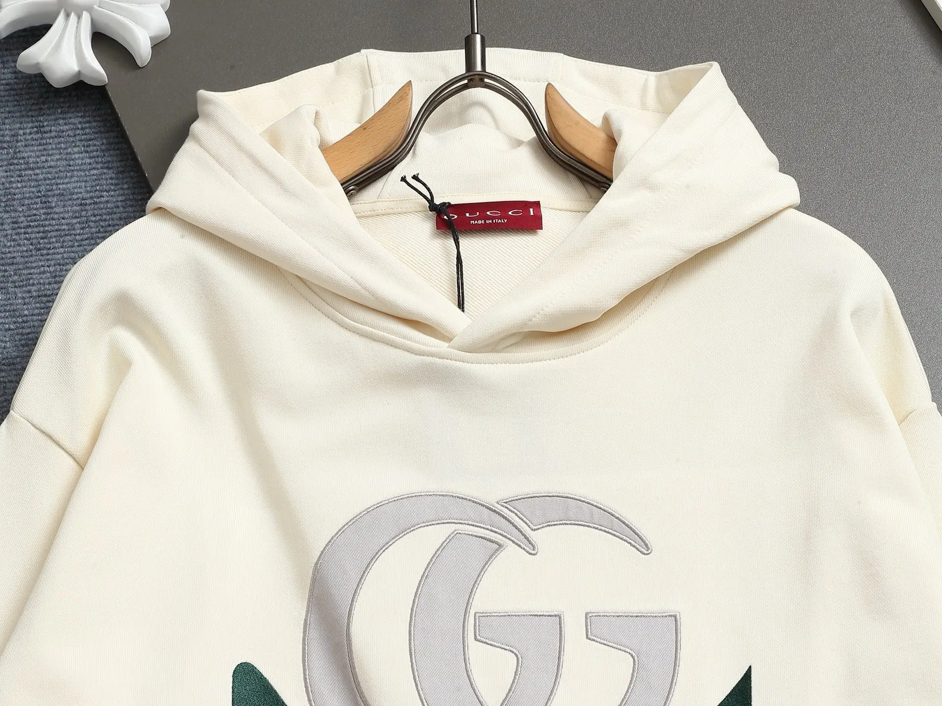 Vintage Logo Print Cotton Hoodie D19023306 — view 3