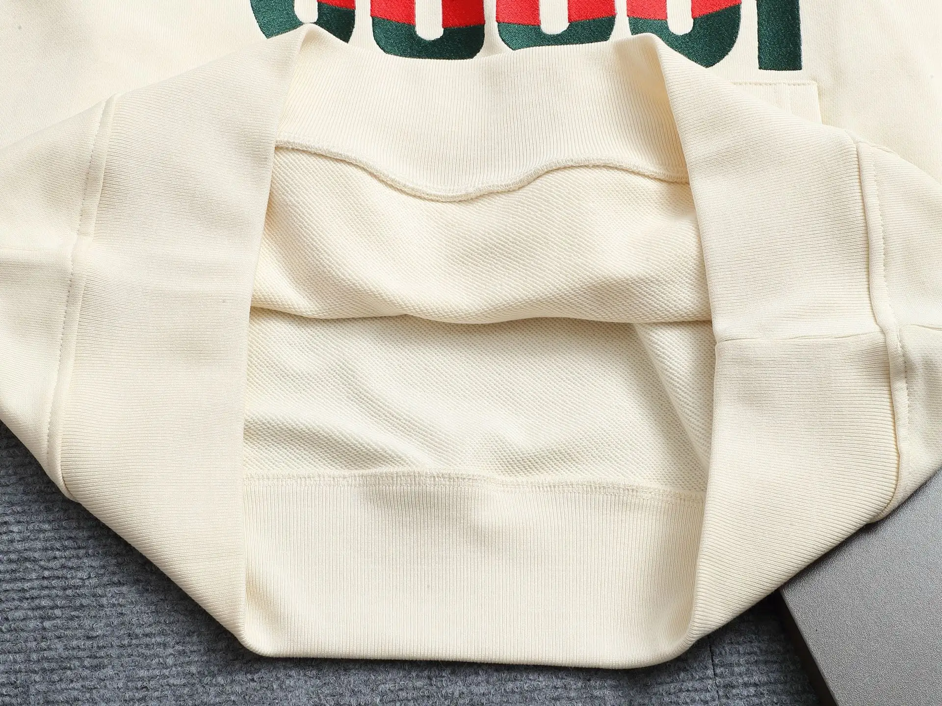 Vintage Logo Print Cotton Hoodie D19023306 — view 9