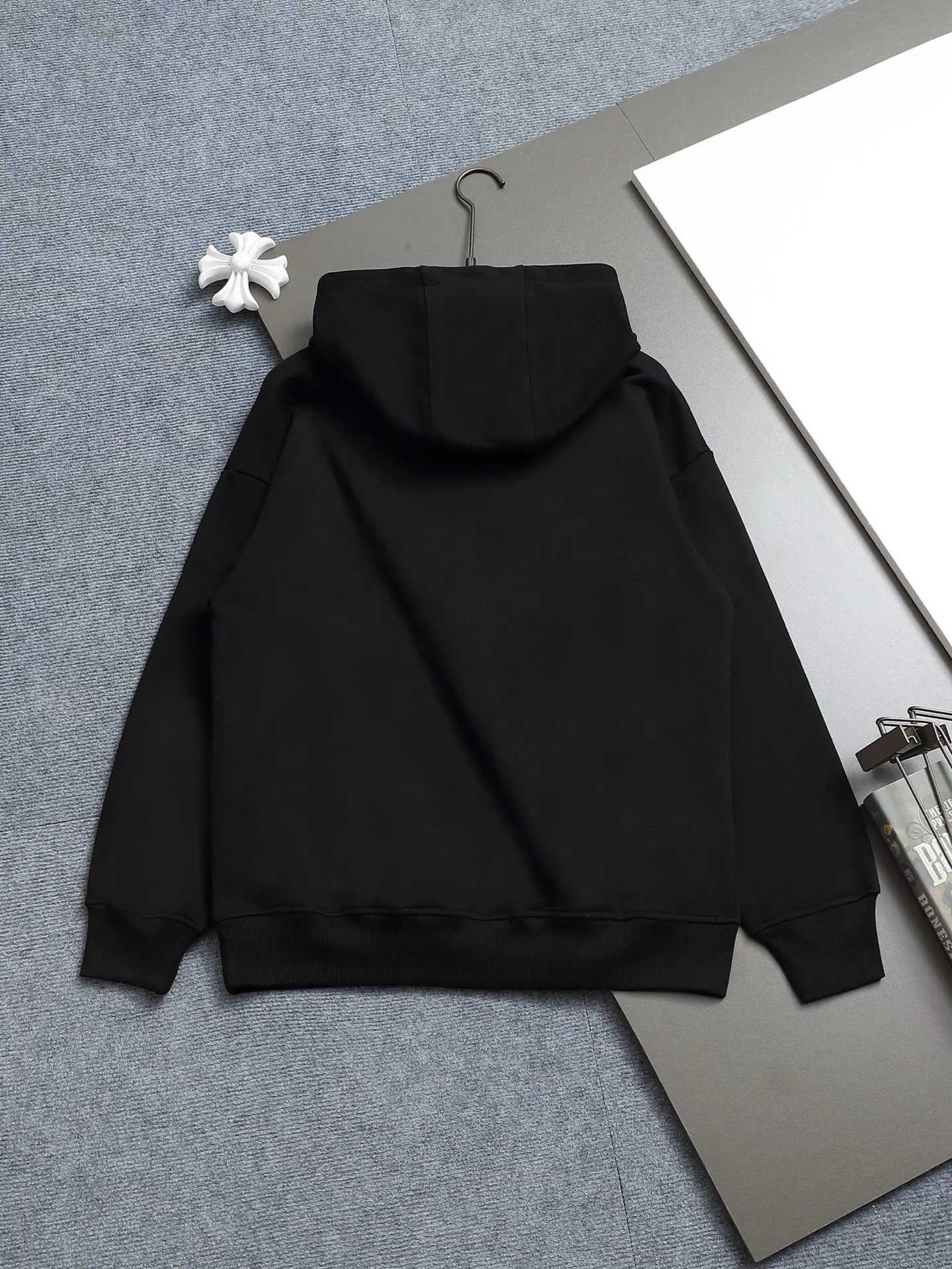 Vintage Logo Print Cotton Hoodie D19023308 — view 2