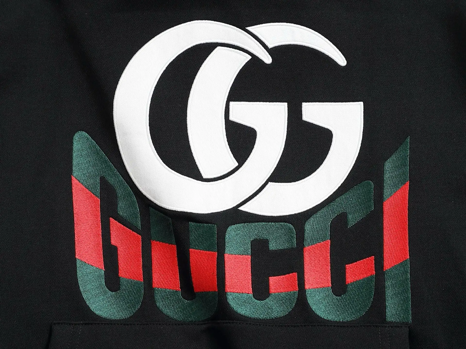 Vintage Logo Print Cotton Hoodie D19023308 — view 4