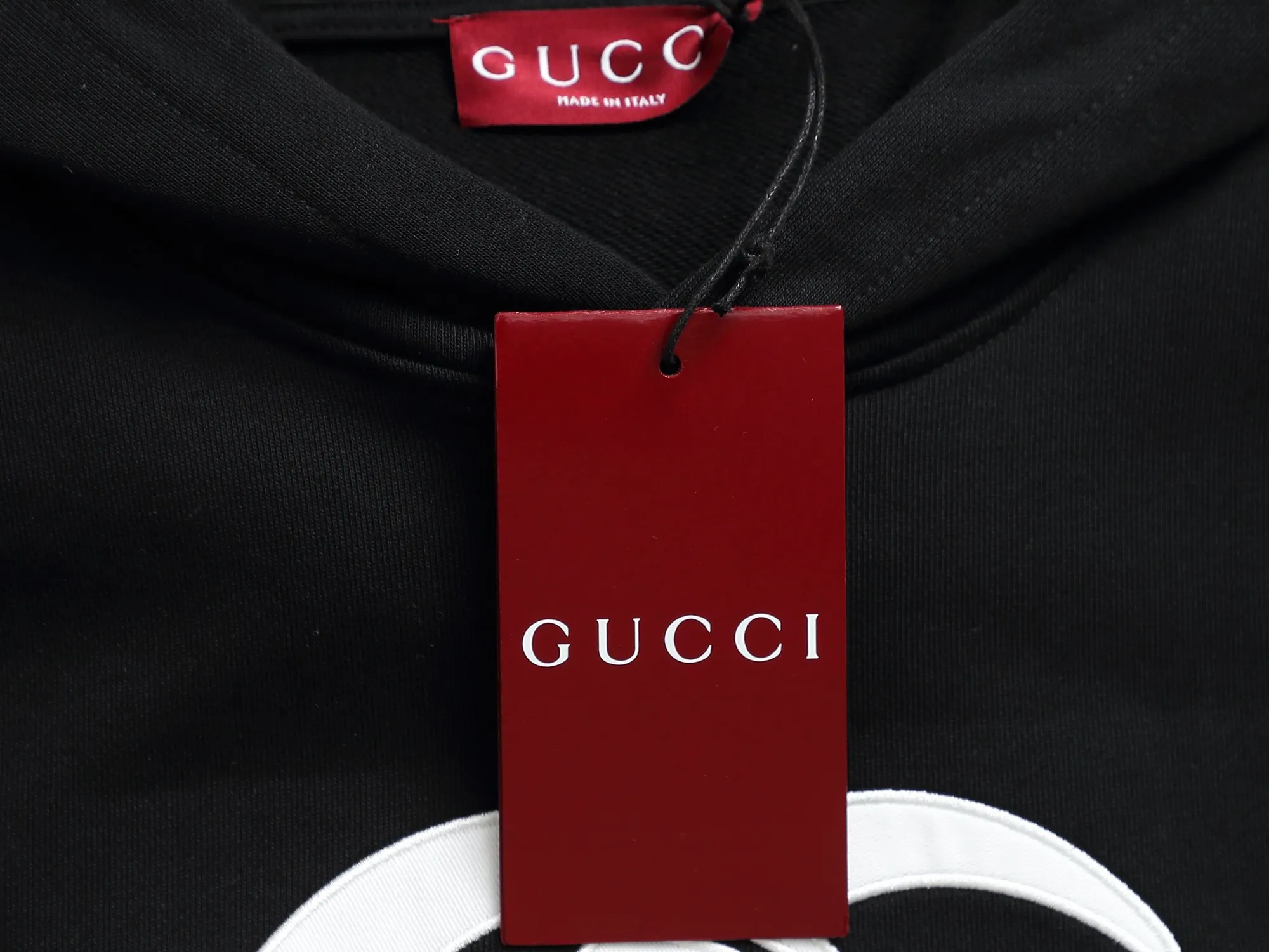 Vintage Logo Print Cotton Hoodie D19023308 — view 6