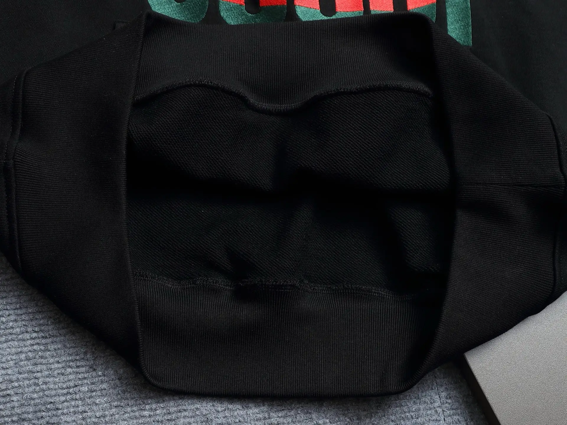 Vintage Logo Print Cotton Hoodie D19023308 — view 9