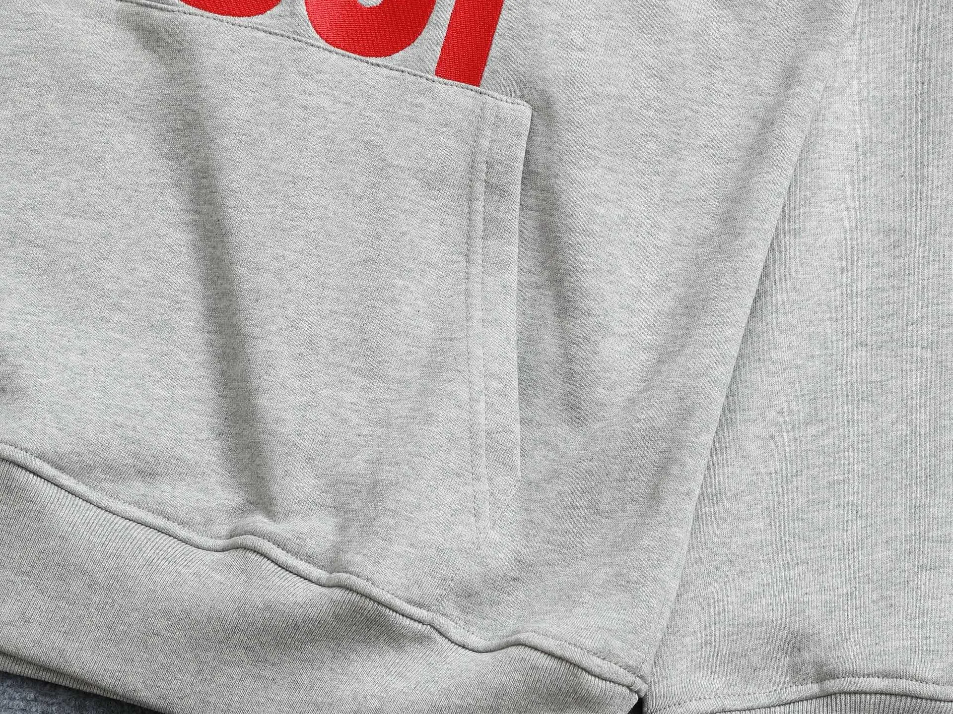 Vintage Logo Print Cotton Hoodie D19023307 — view 6