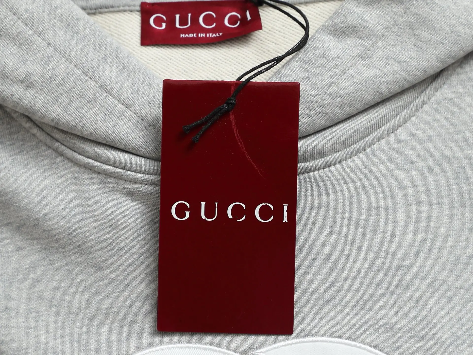 Vintage Logo Print Cotton Hoodie D19023307 — view 7