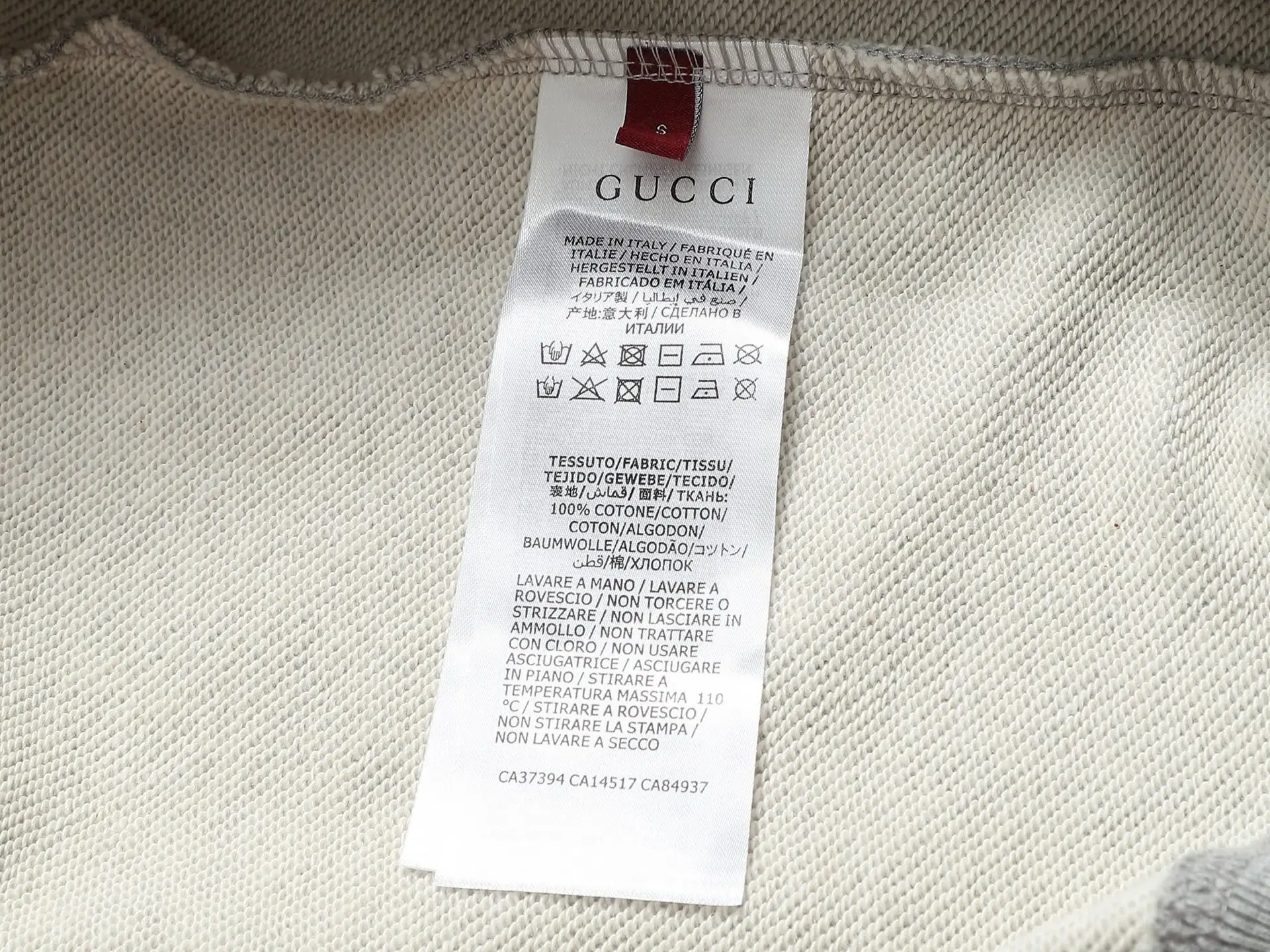 Vintage Logo Print Cotton Hoodie D19023307 — view 10