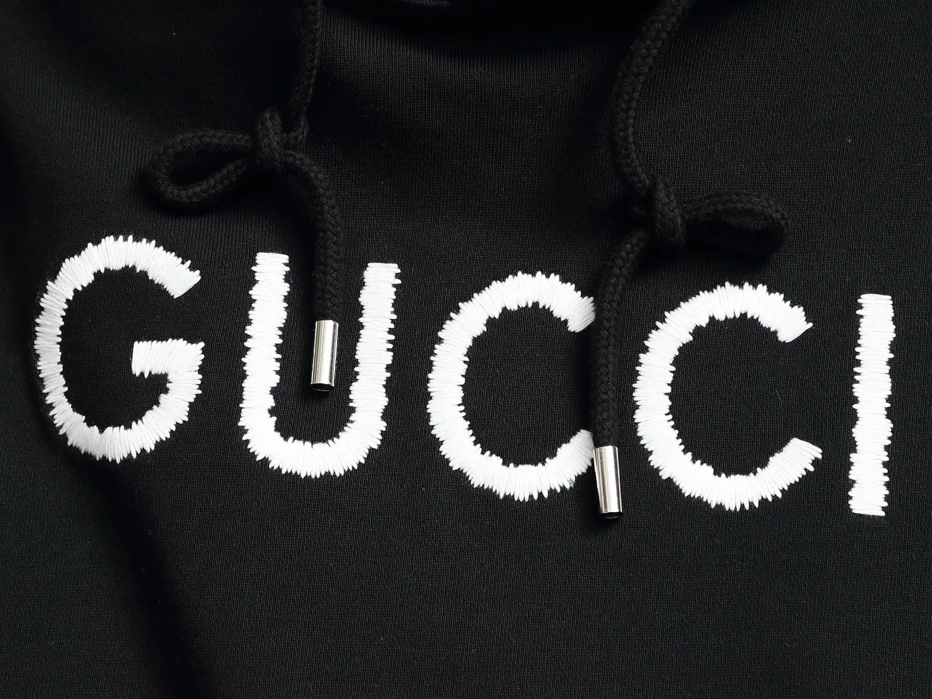 Logo-Embroidered Cotton-Blend Hoodie D19023289 — view 6