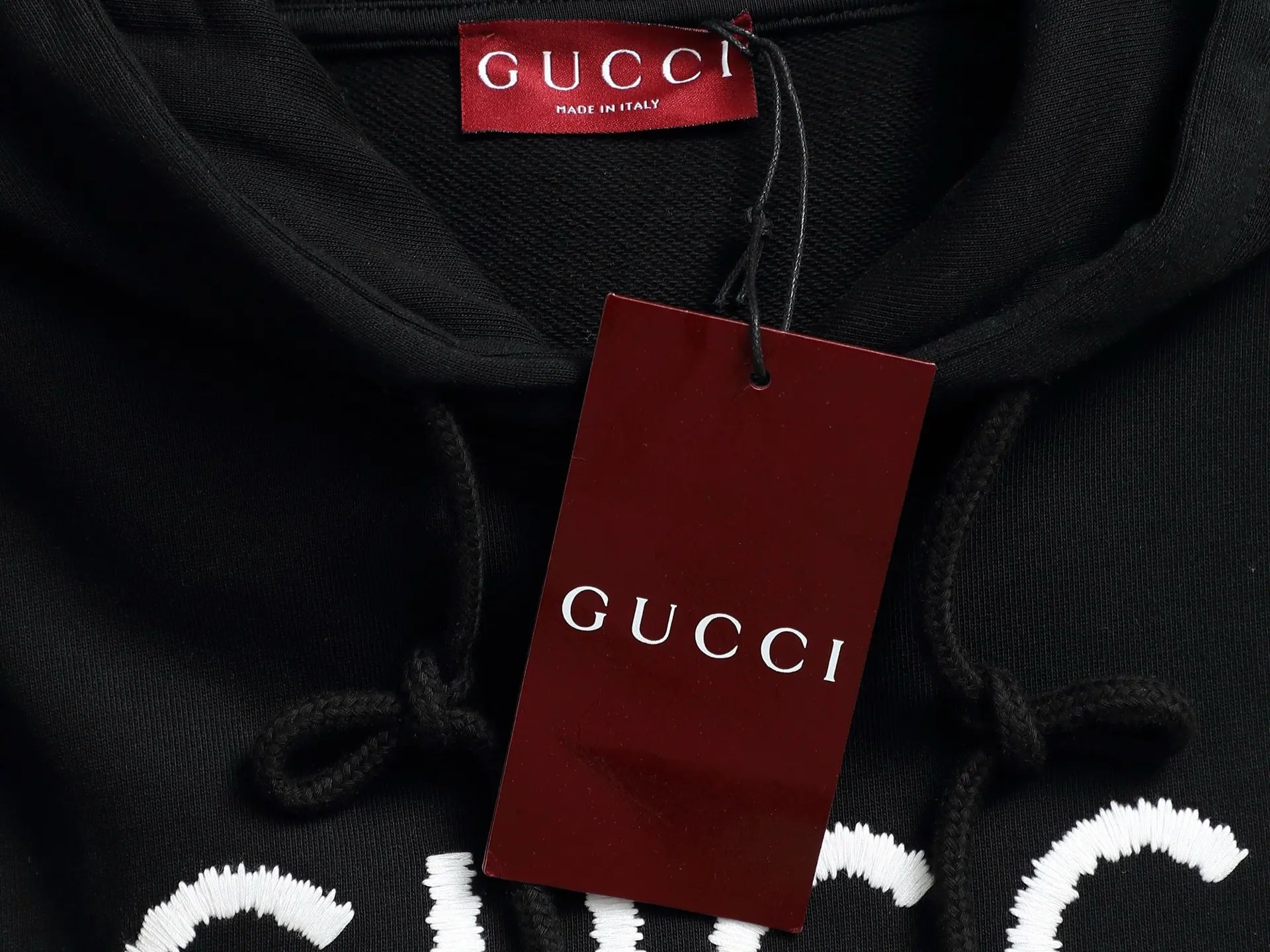 Logo-Embroidered Cotton-Blend Hoodie D19023289 — view 7