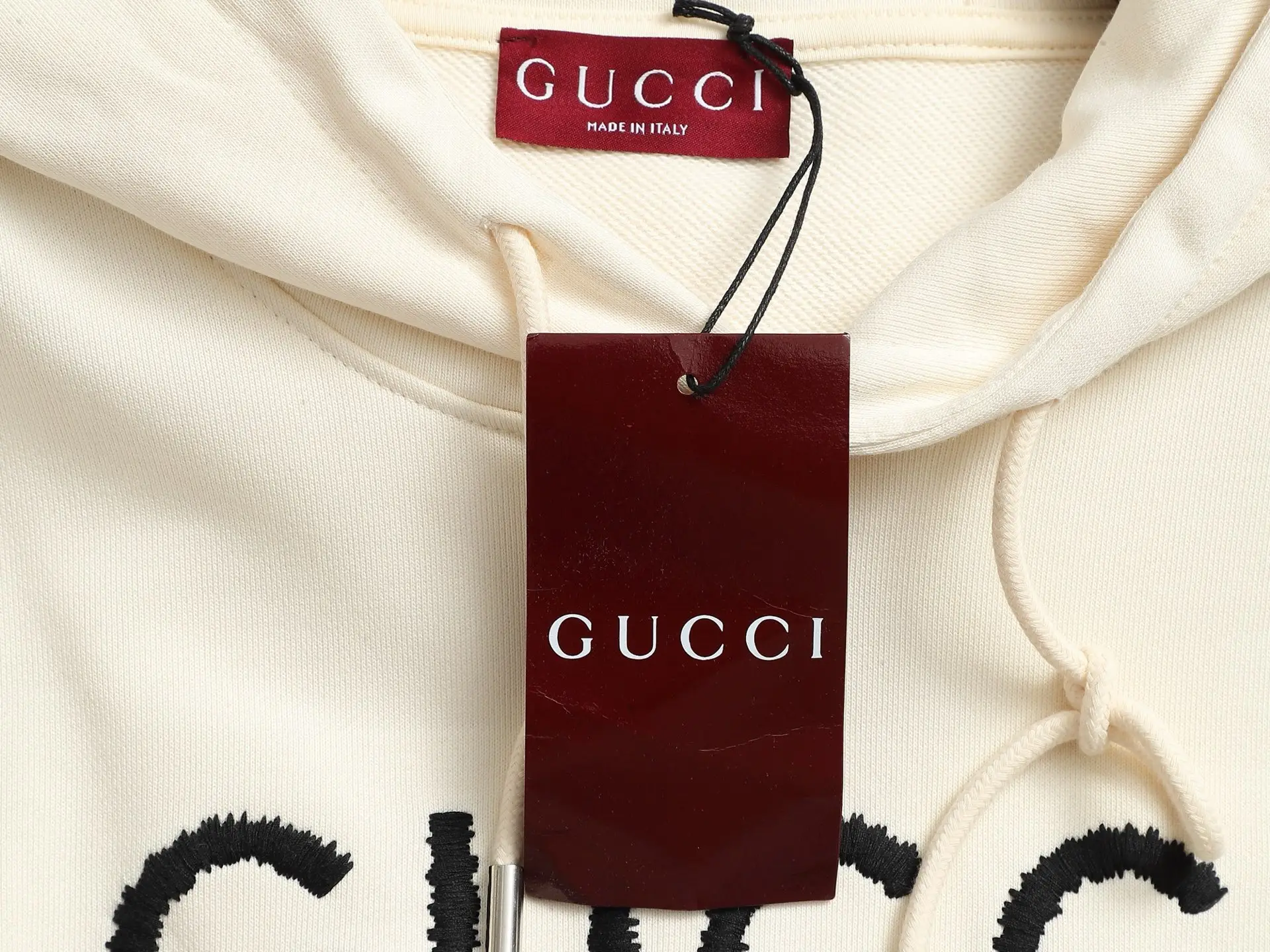 Logo-Embroidered Cotton-Blend Hoodie D19023288 — view 7