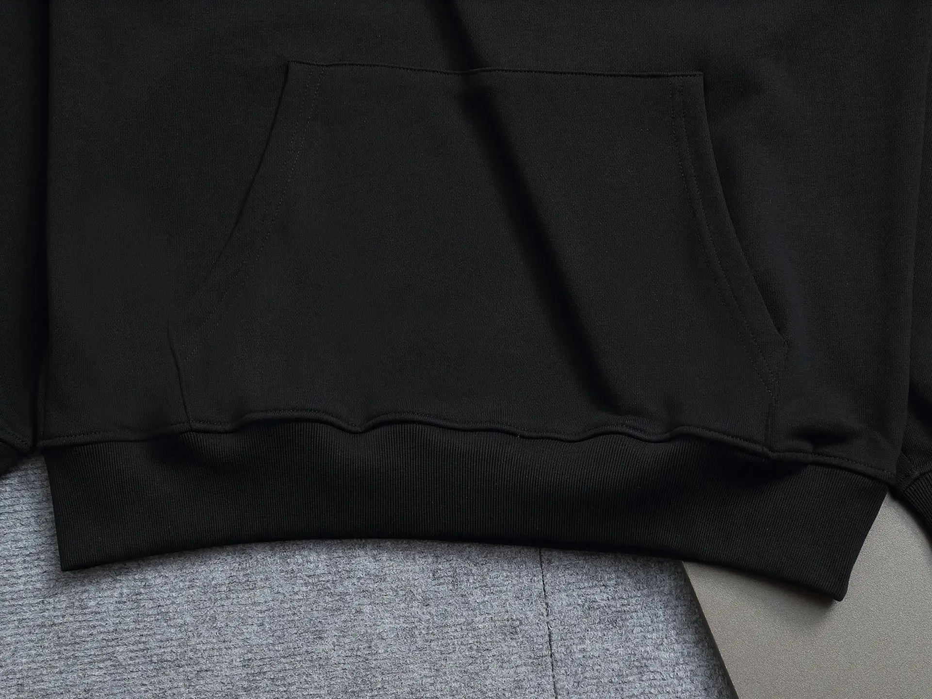 Logo-Embroidered Cotton-Jersey Hoodie D19023305 — view 5