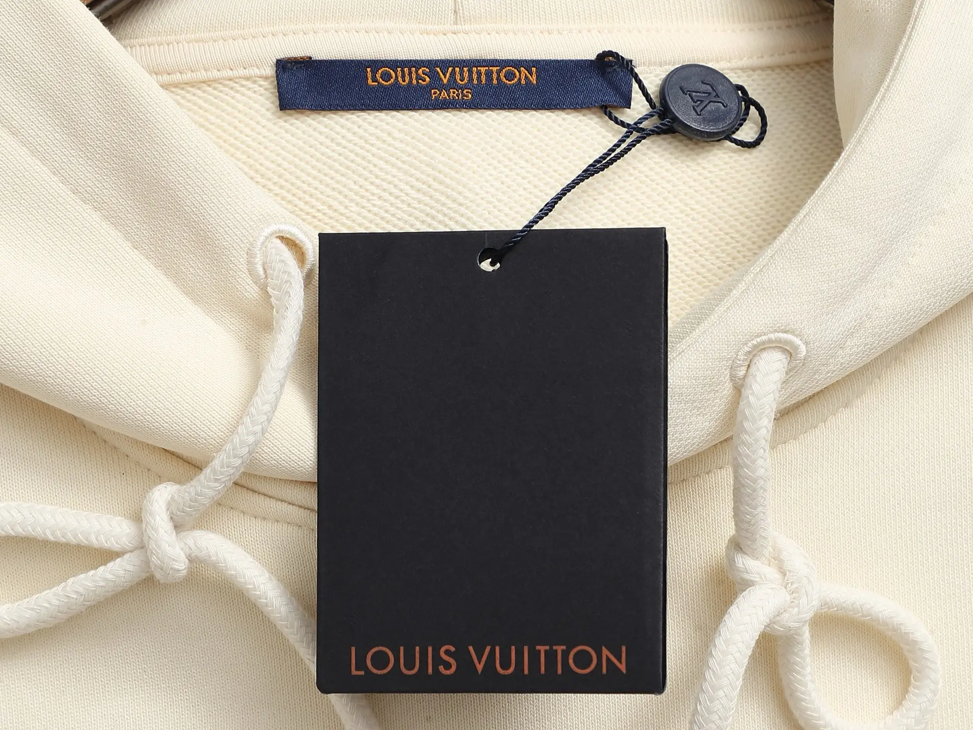 Logo-Embroidered Cotton-Jersey Hoodie D19023304 — view 8