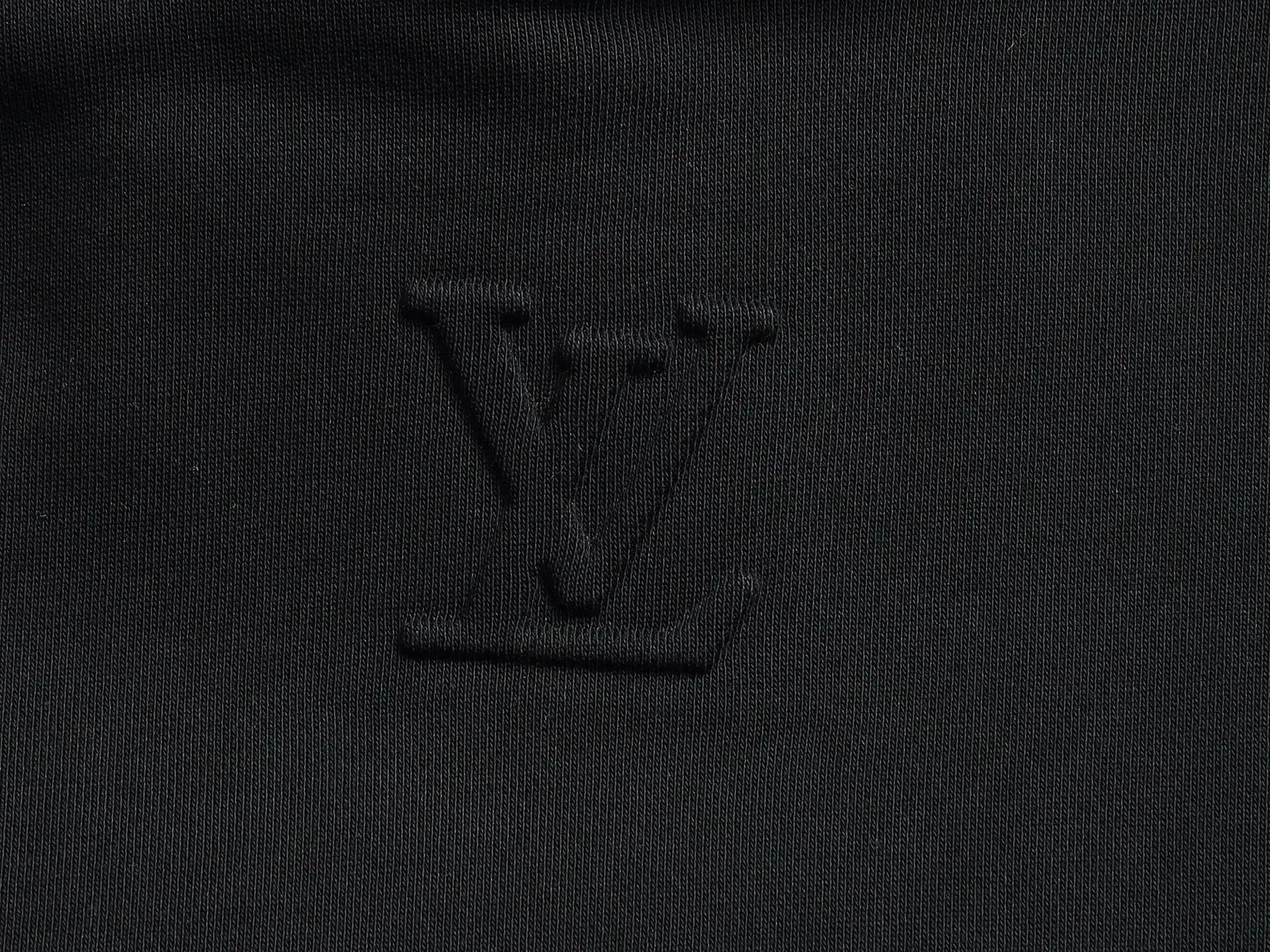 Embossed Logo Cotton-Jersey Hoodie D19023267 — view 6