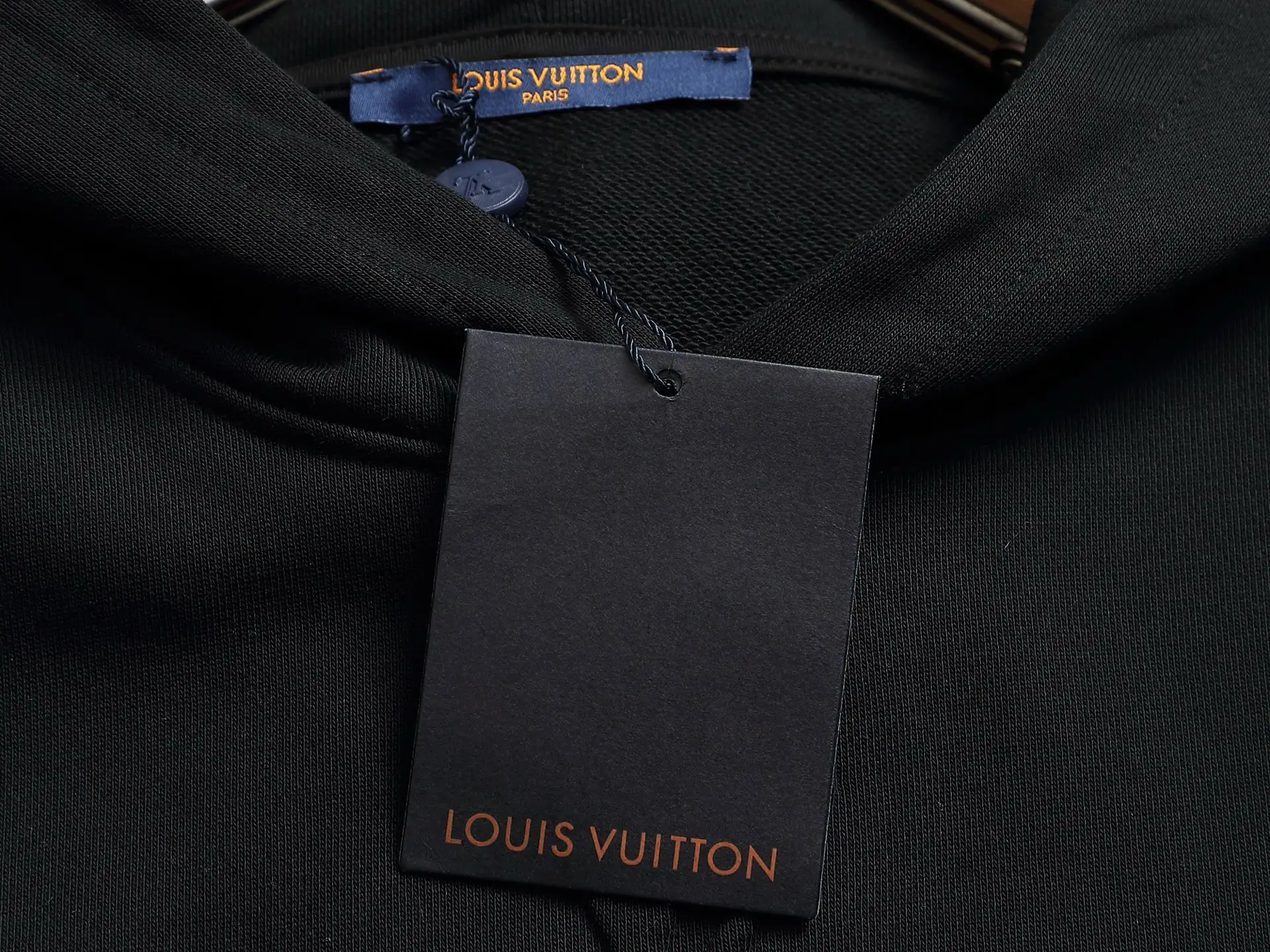 Embossed Logo Cotton-Jersey Hoodie D19023267 — view 7