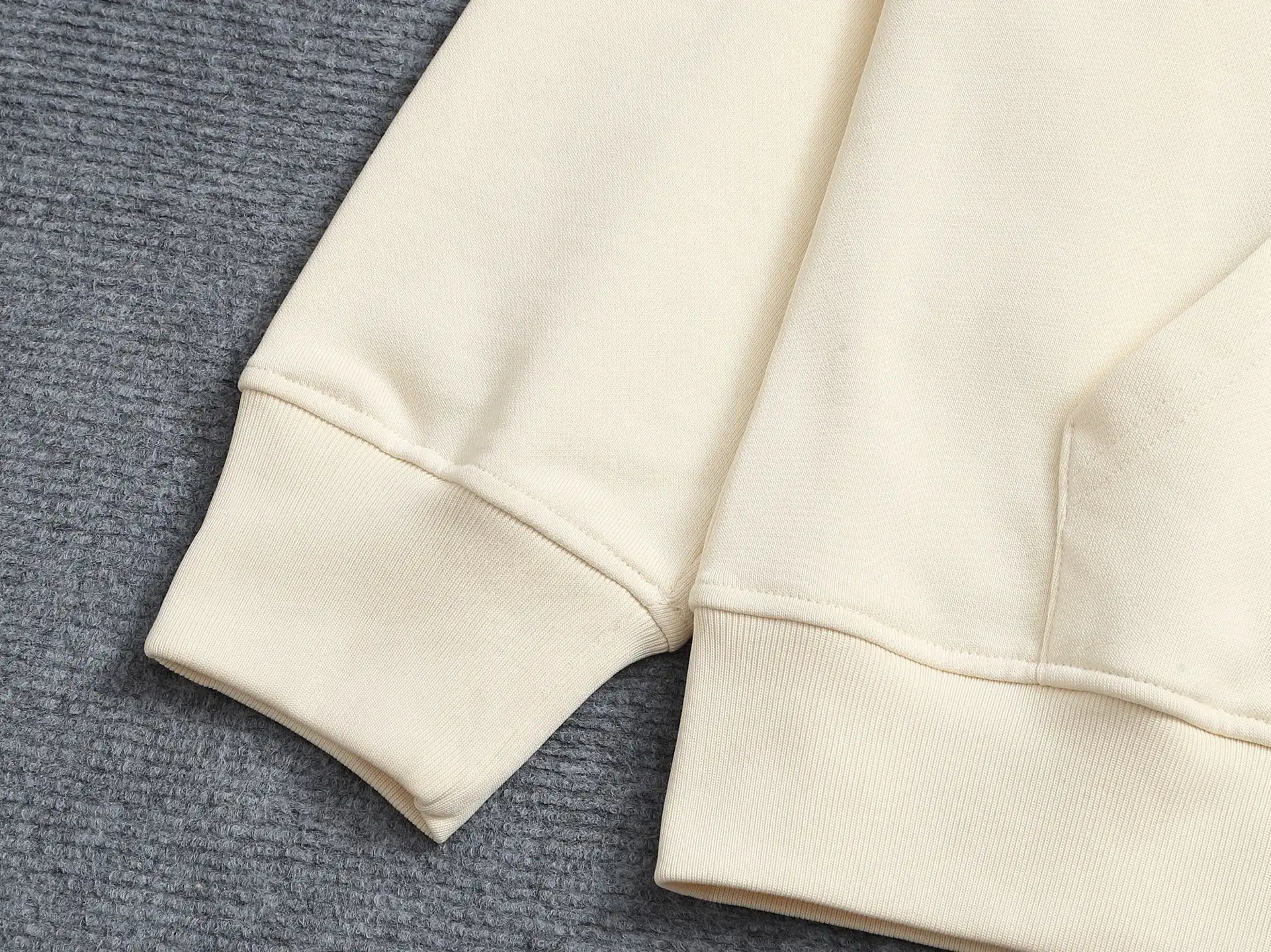 Monogram Embroidered Cotton-Blend Hoodie D19023302 — view 5