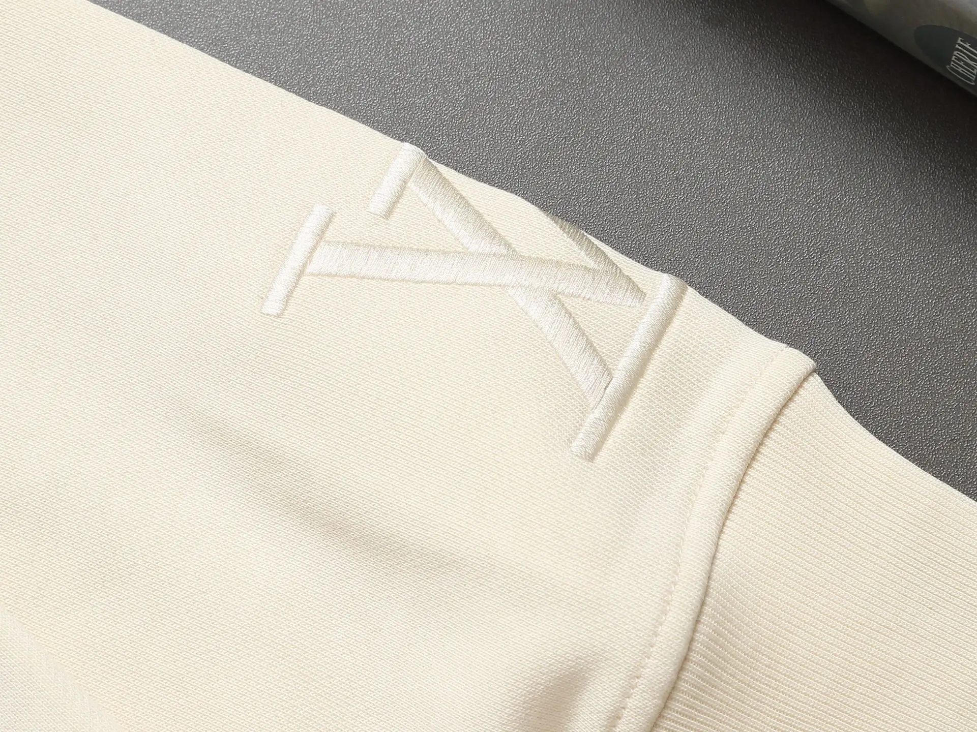 Monogram Embroidered Cotton-Blend Hoodie D19023302 — view 7