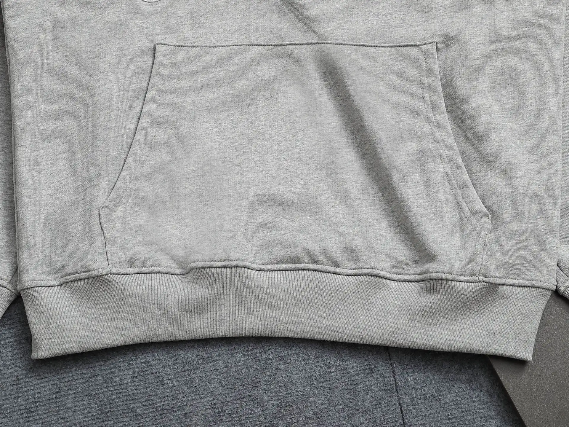 Monogram Embroidered Cotton-Blend Hoodie D19023301 — view 4