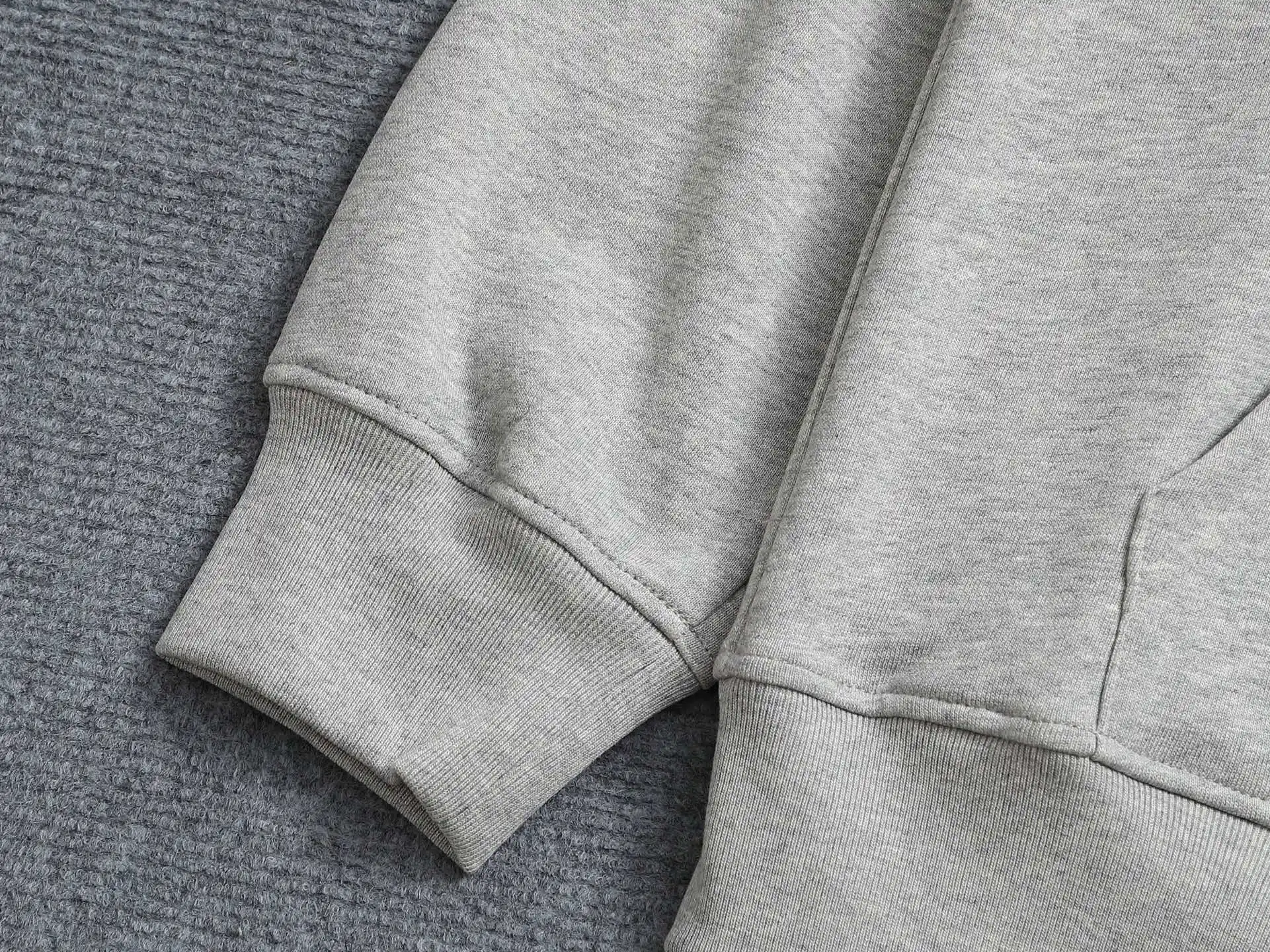 Monogram Embroidered Cotton-Blend Hoodie D19023301 — view 5