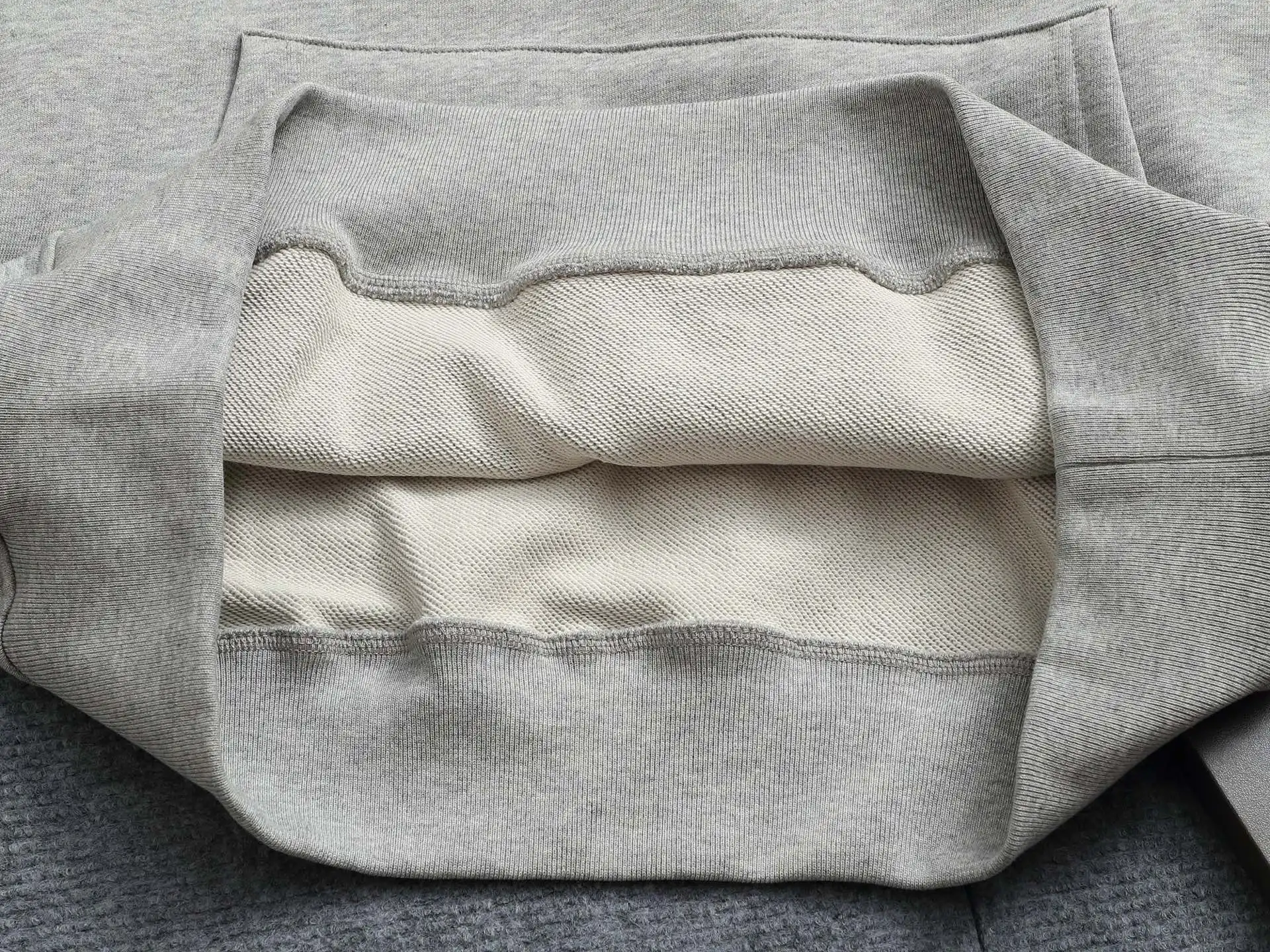 Monogram Embroidered Cotton-Blend Hoodie D19023301 — view 11